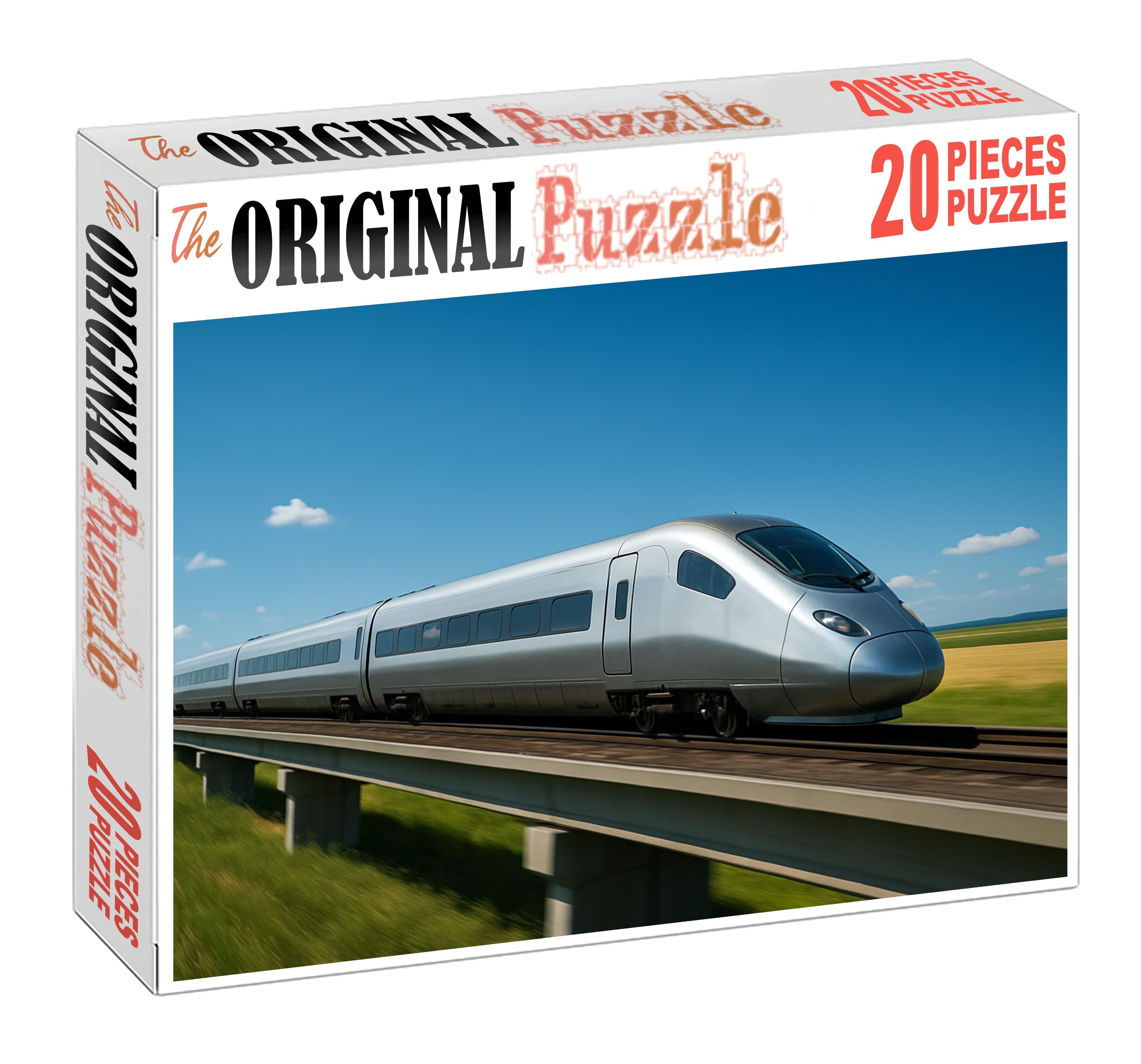 High-speed Hydrogen-powered Passenger Train 20 Piece Puzzle