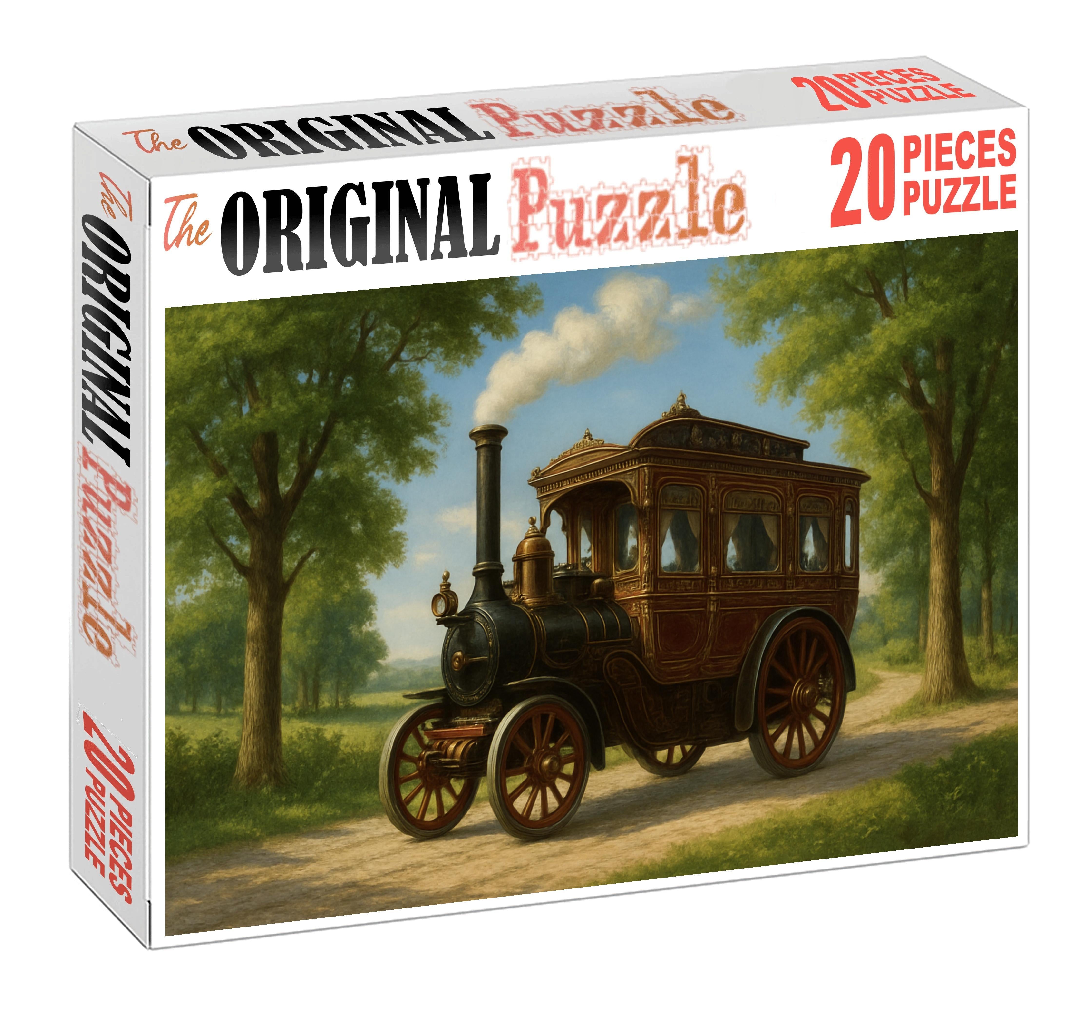 Steam-powered Heritage Roadcoach 50 Piece Puzzle