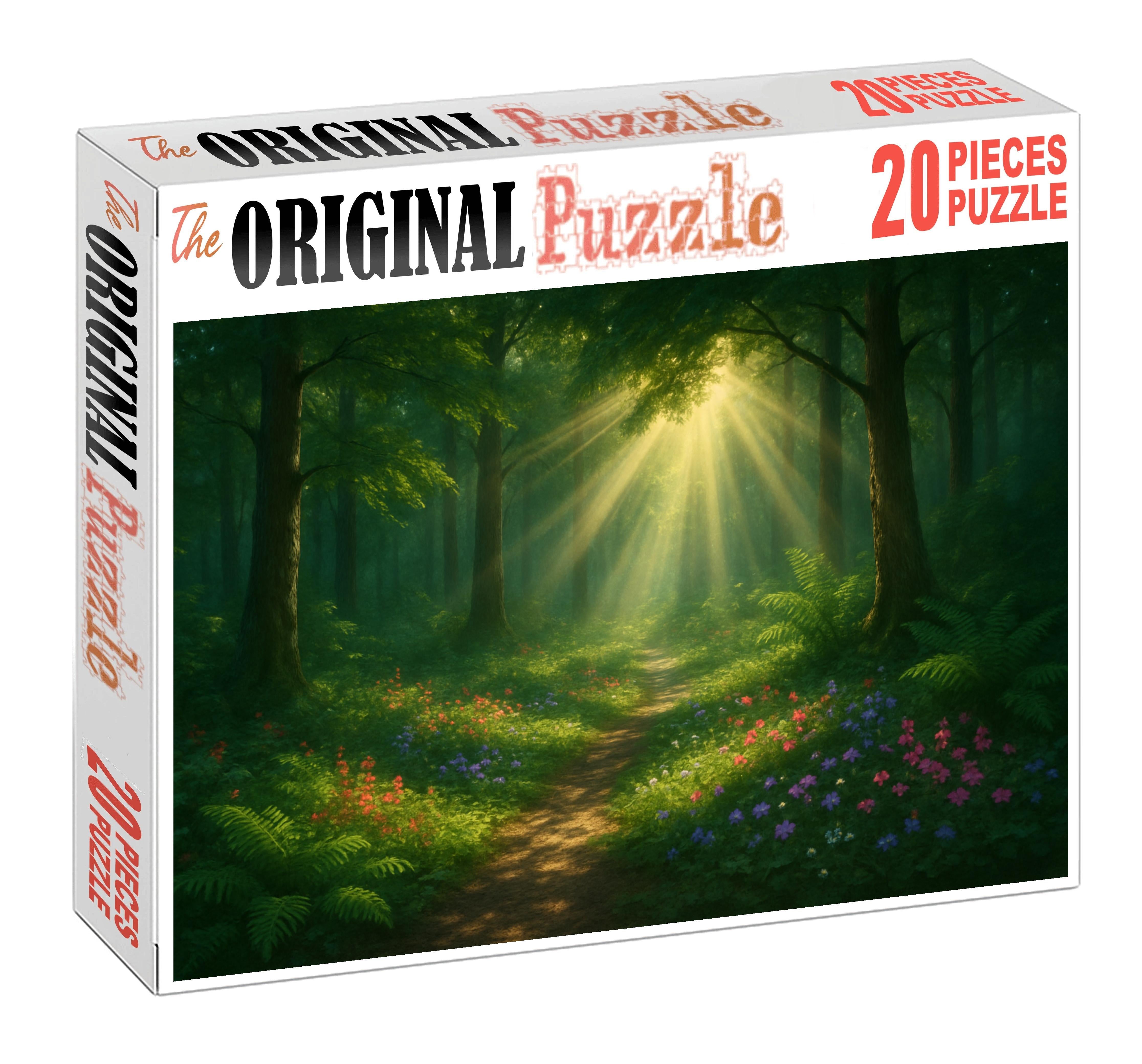 Dappled Shadow Grove Large Format Puzzle