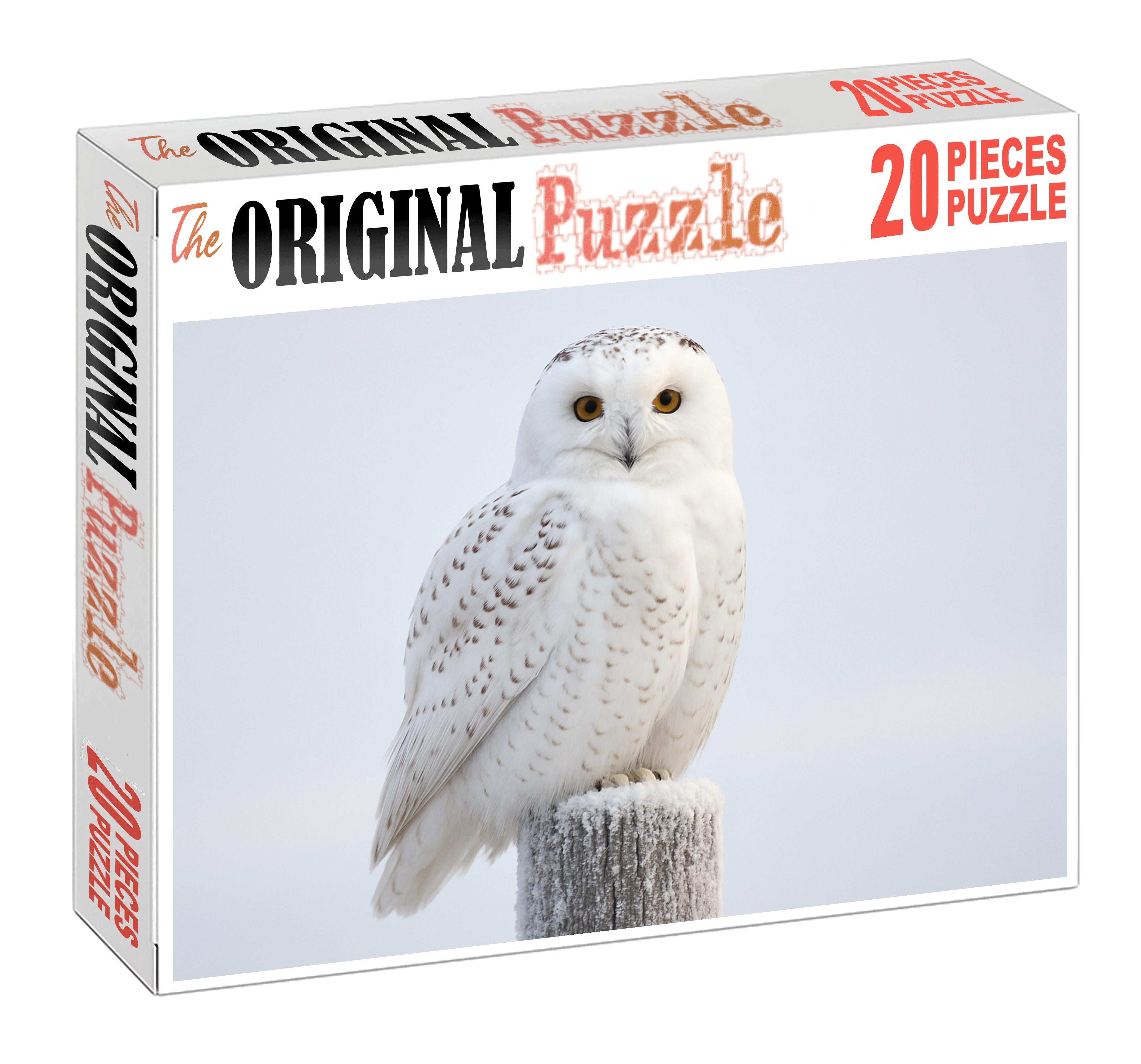 Snowy Owl The Arctic Sentinel Large Format Puzzle