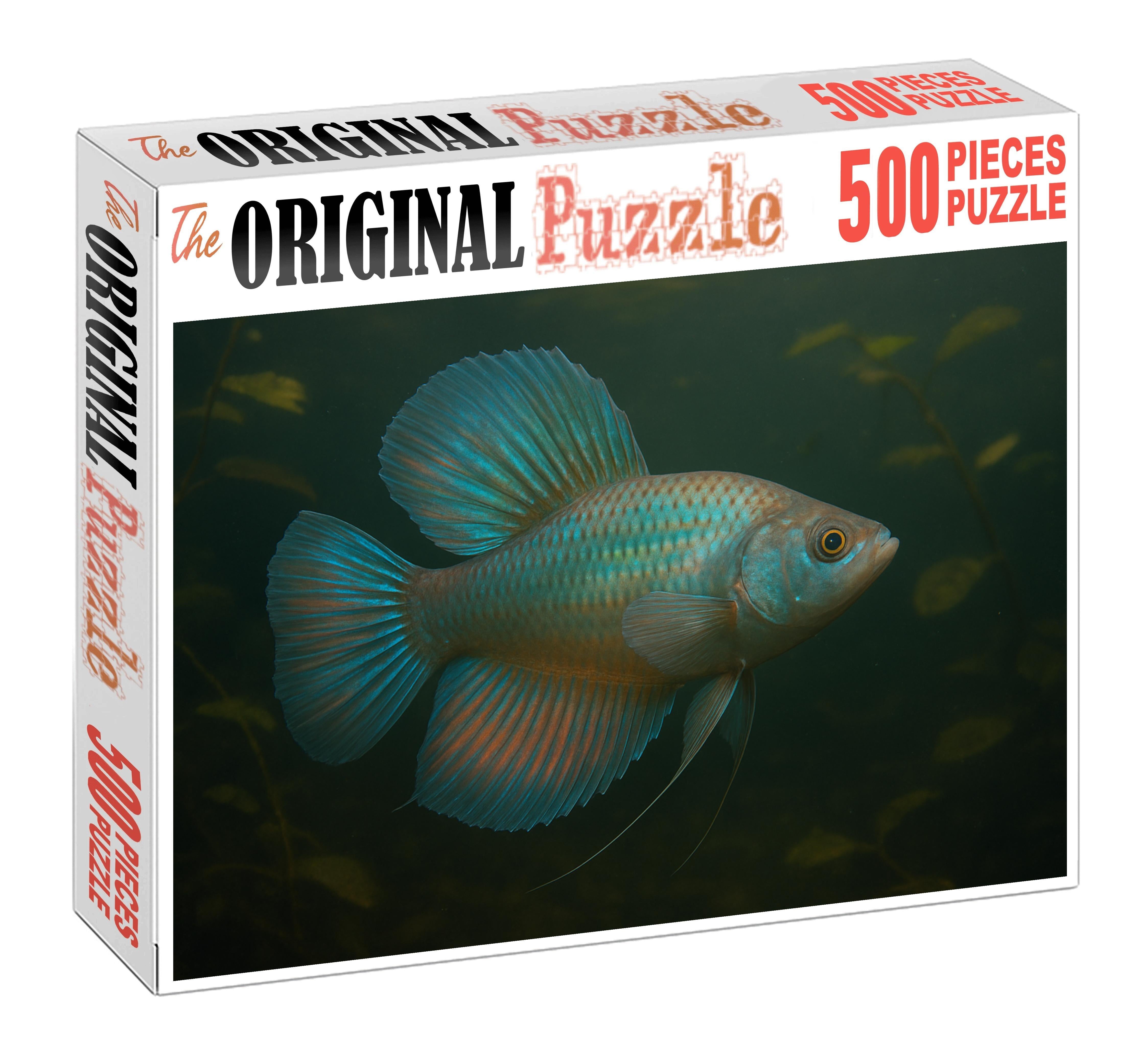 Mystic Fanfish Deep River Resident With Radiating Fins And Sophisticated Sensory Organs Puzzle Collection