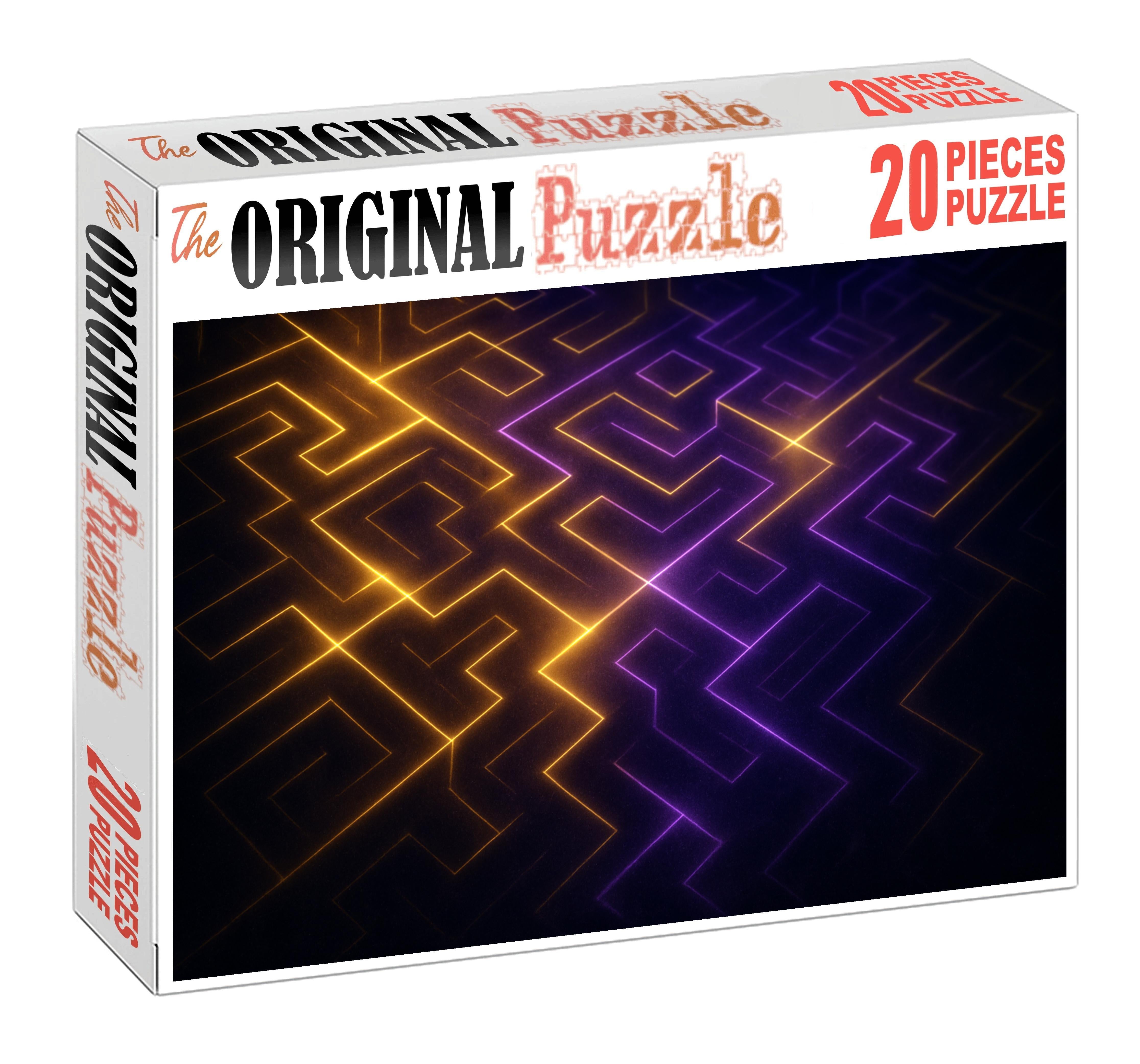 Labyrinth Of Luminous Paradoxes 1000 Piece Puzzle