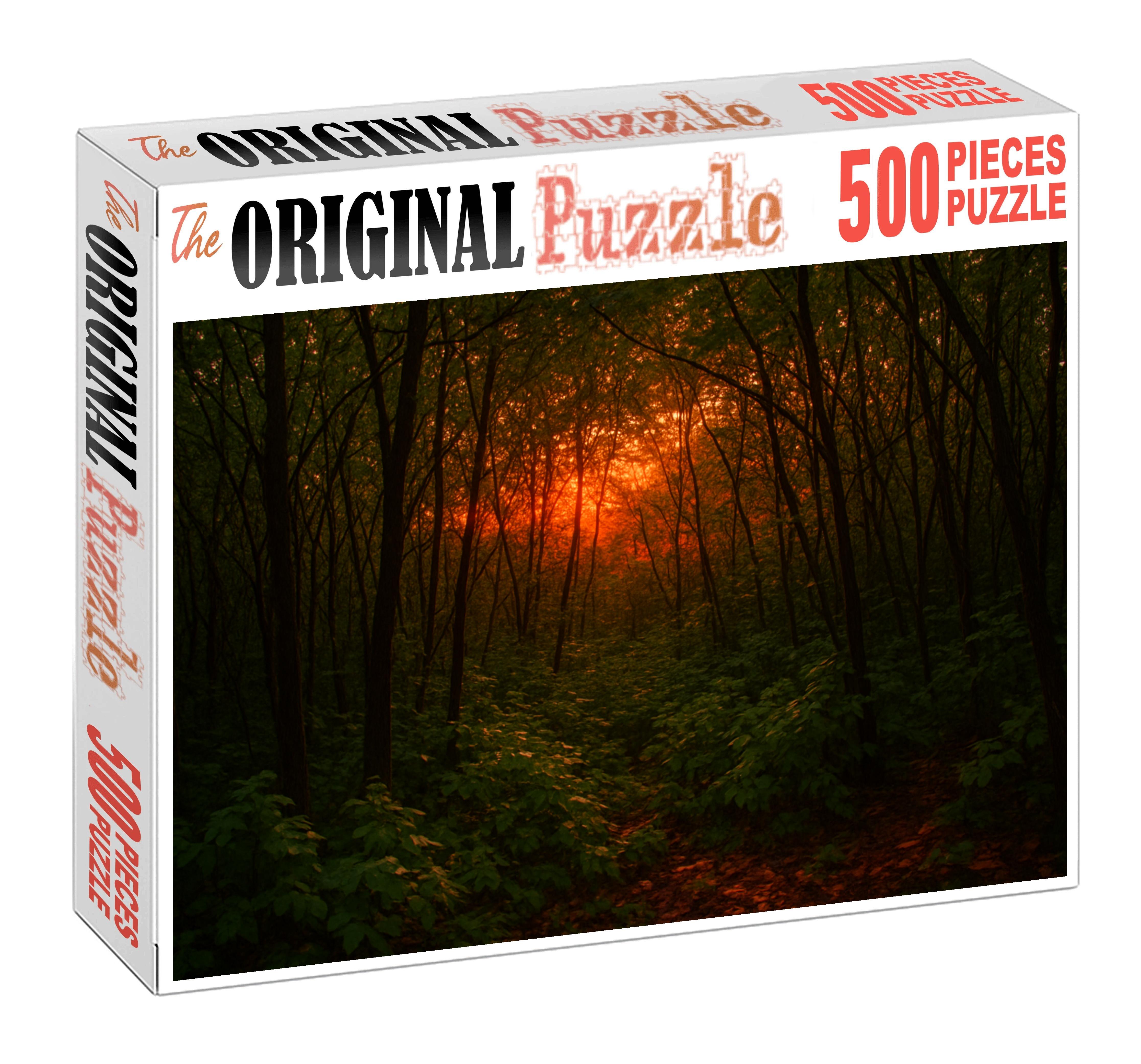 Sunset Thicket Unique Puzzle Design