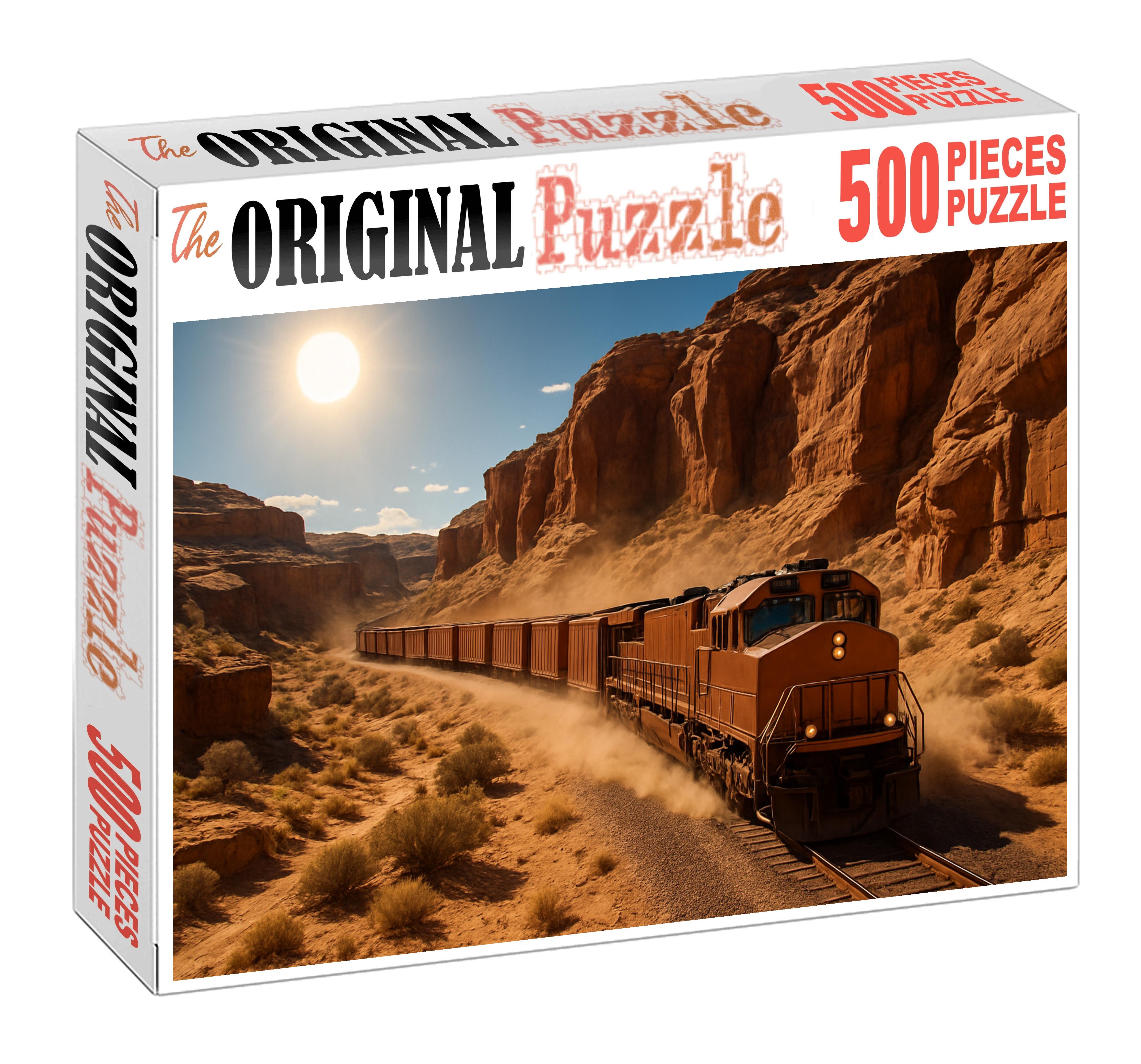 Copper Canyon Freight Hauler Large Format Puzzle