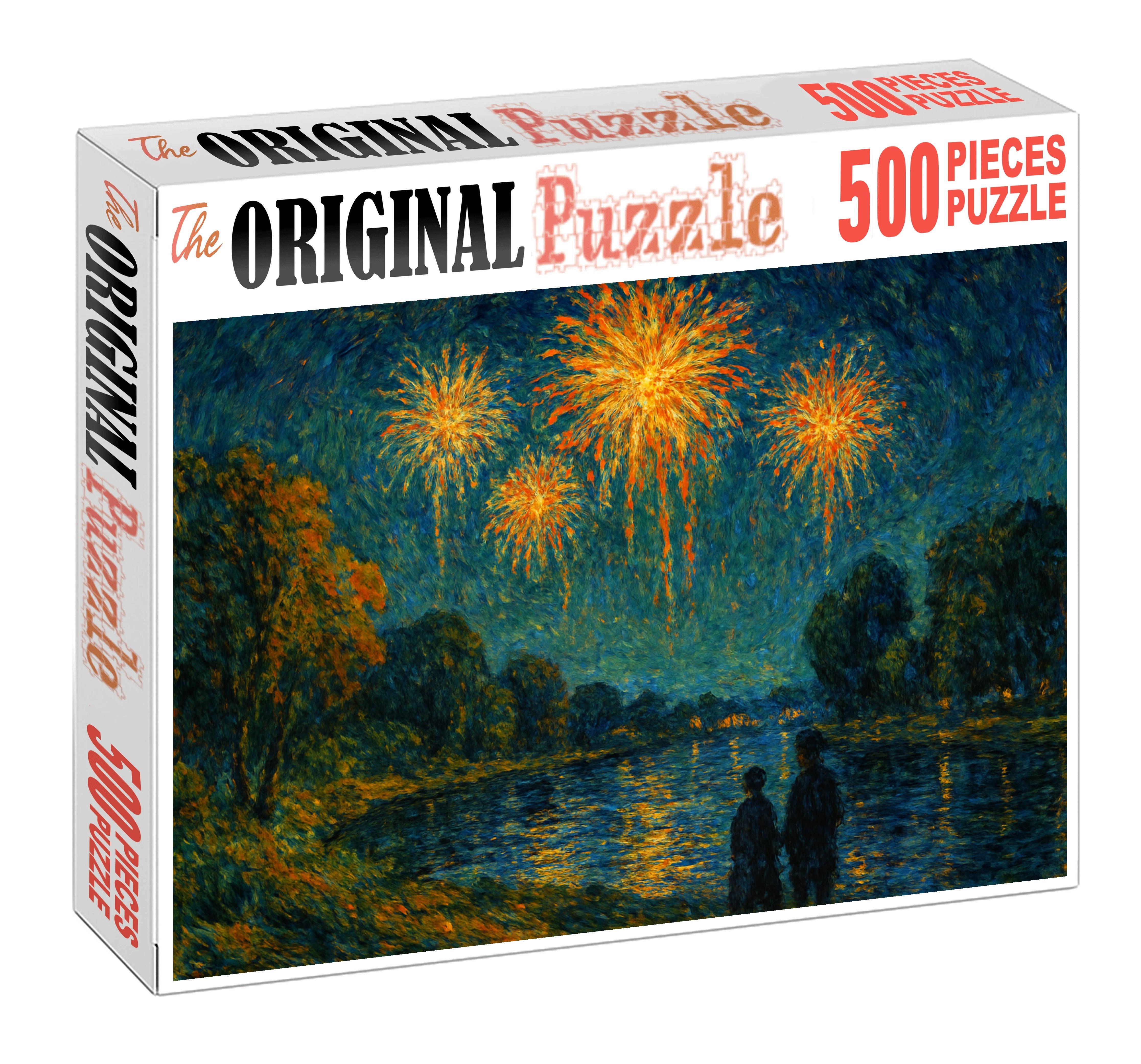 Nocturne In Black And Gold The Falling Rocket Unique Puzzle Design