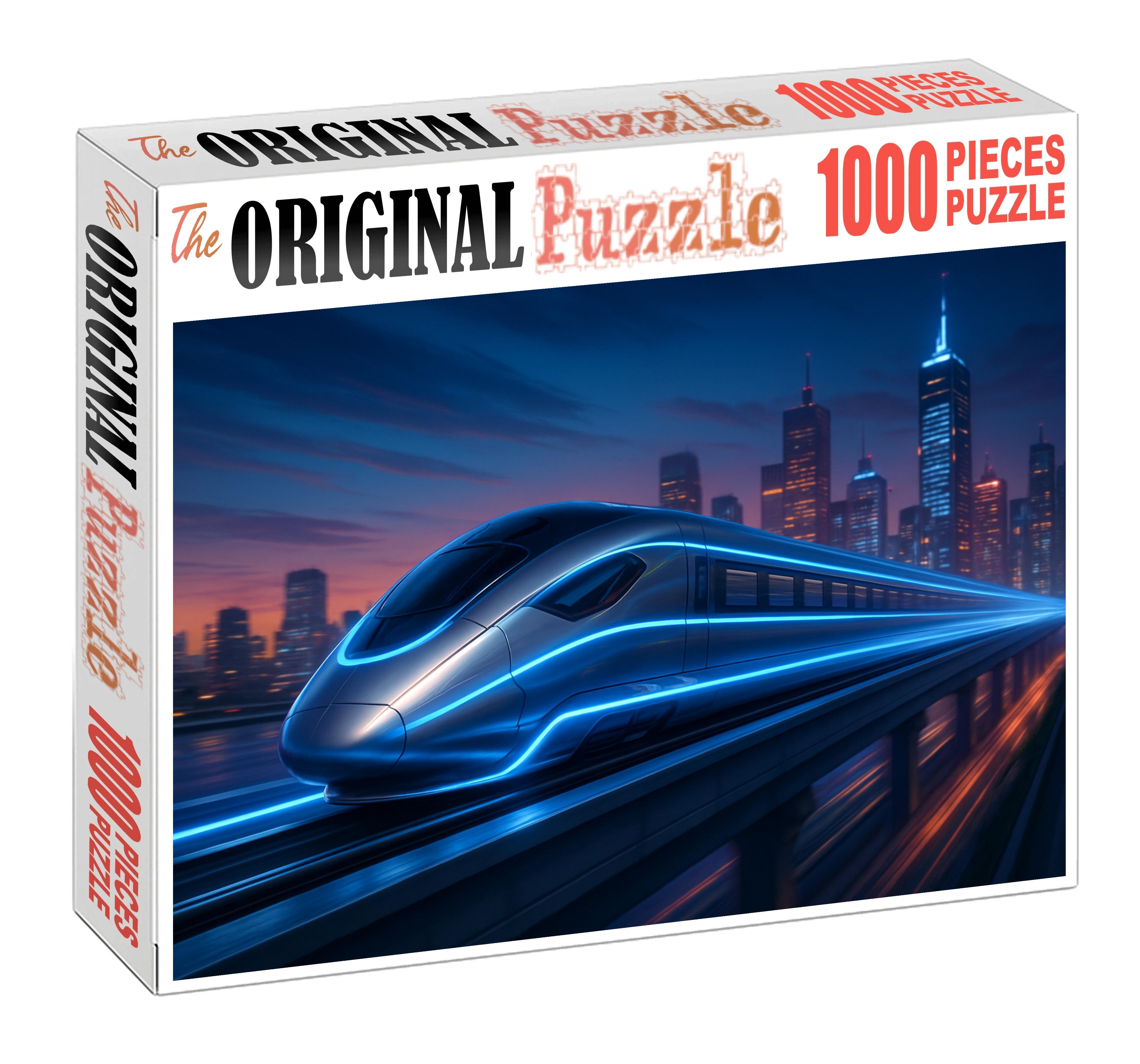 Celestial Maglev Flyer Ultra-fast Transportation Puzzle For Adults