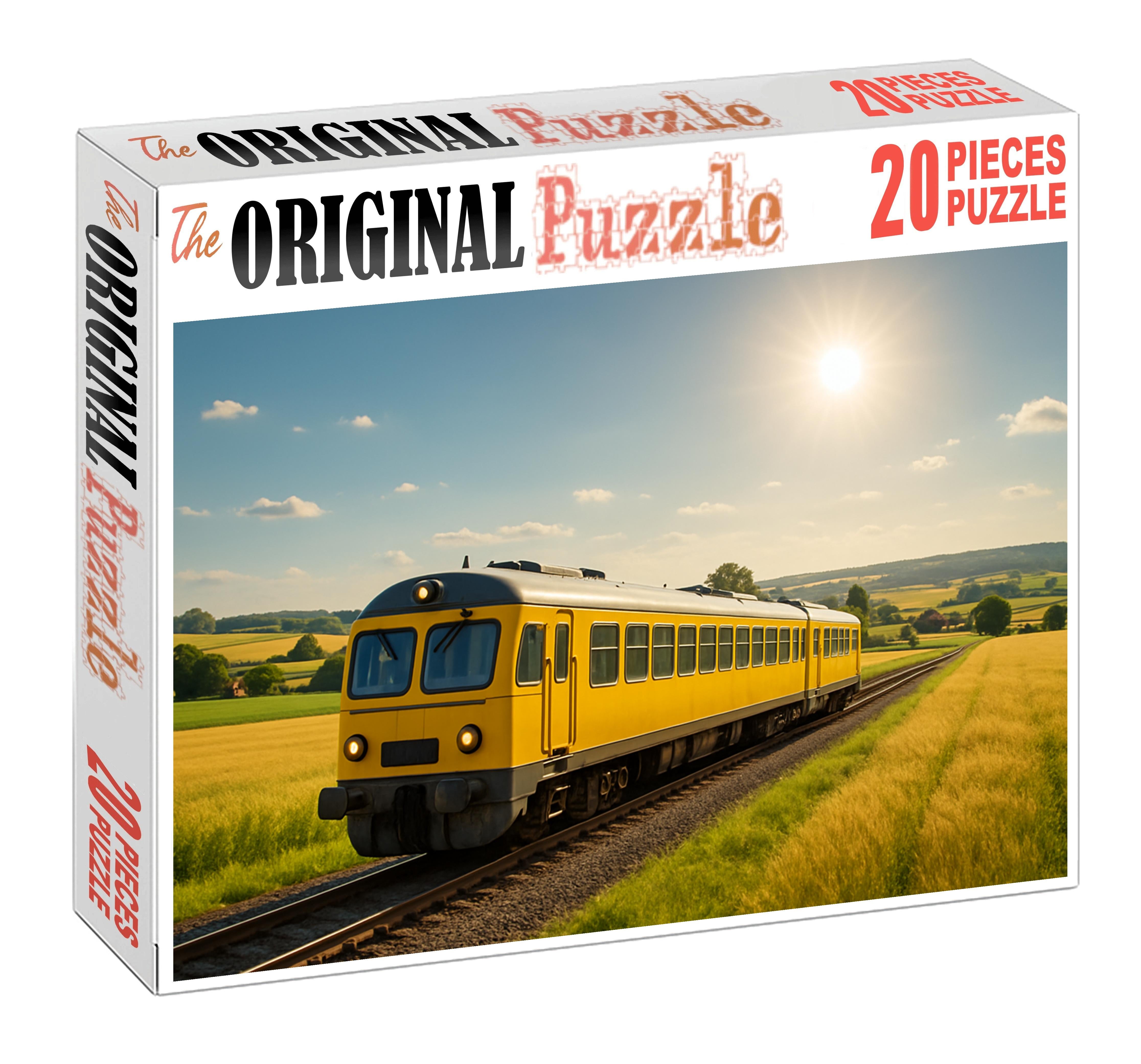 Golden Horizon Diesel Railcar 300 Piece Puzzle