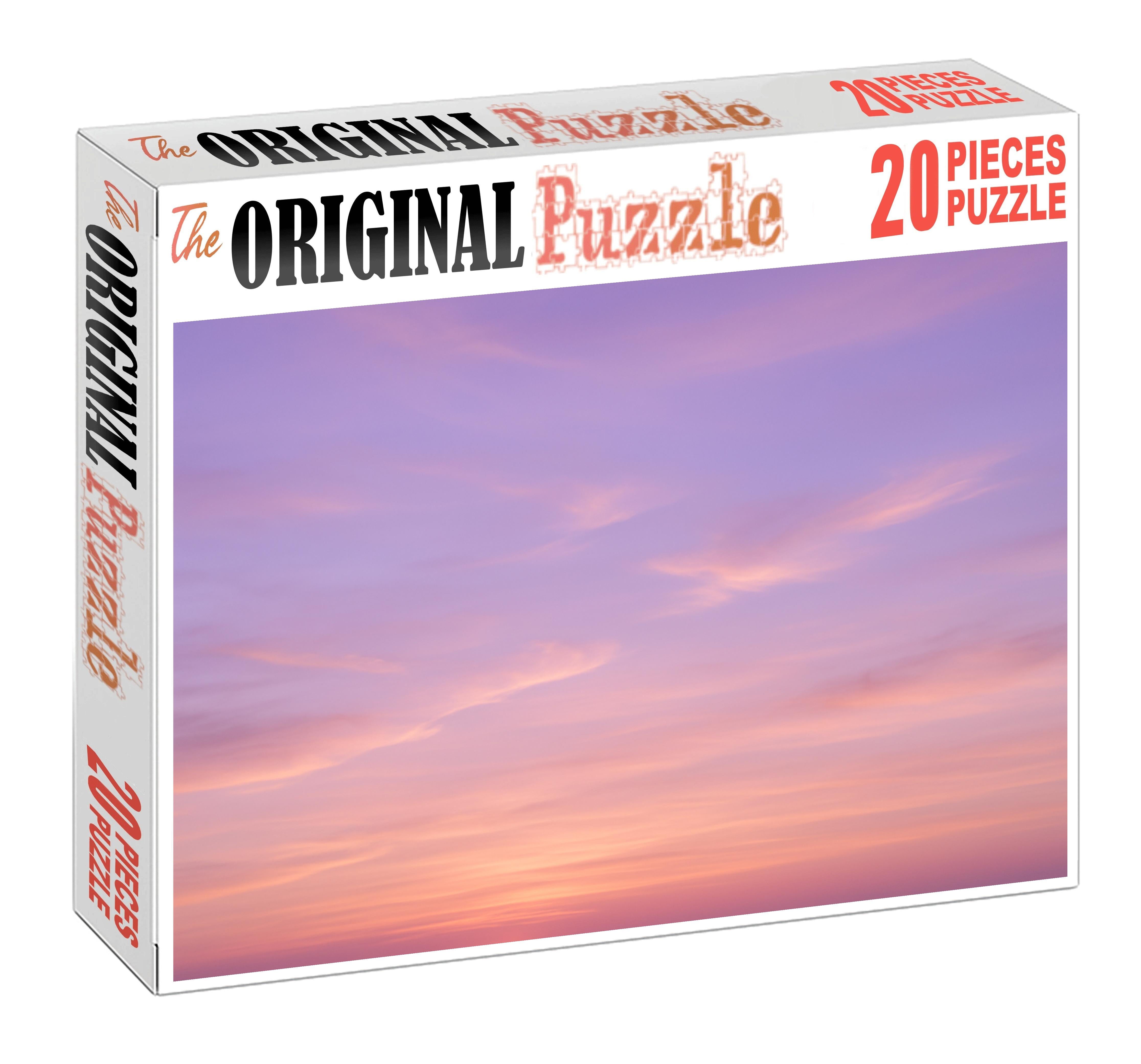 Dusky Lavender Cascade Mini Puzzle
