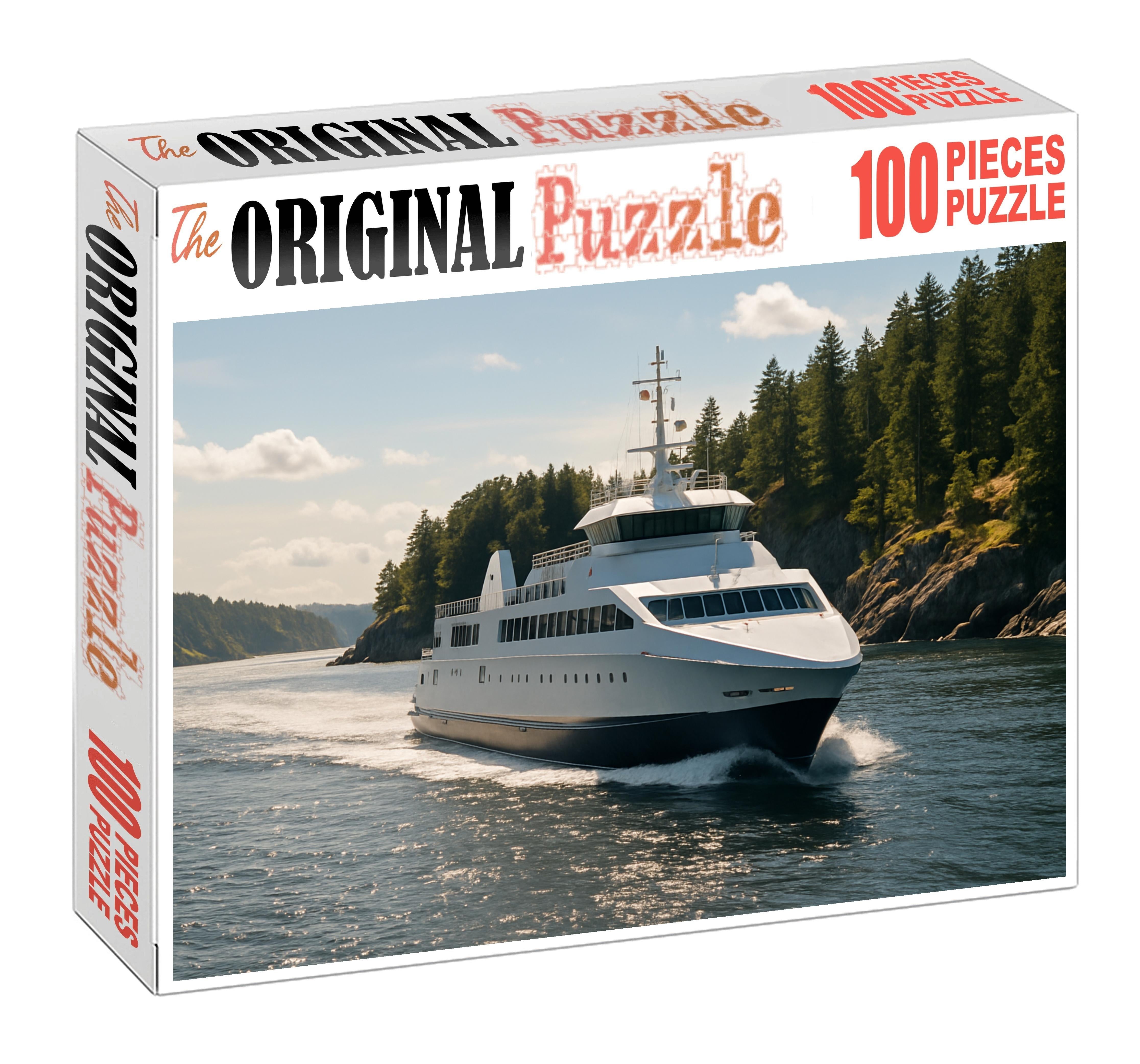 Tidal-powered Coastal Ferry 300 Piece Puzzle
