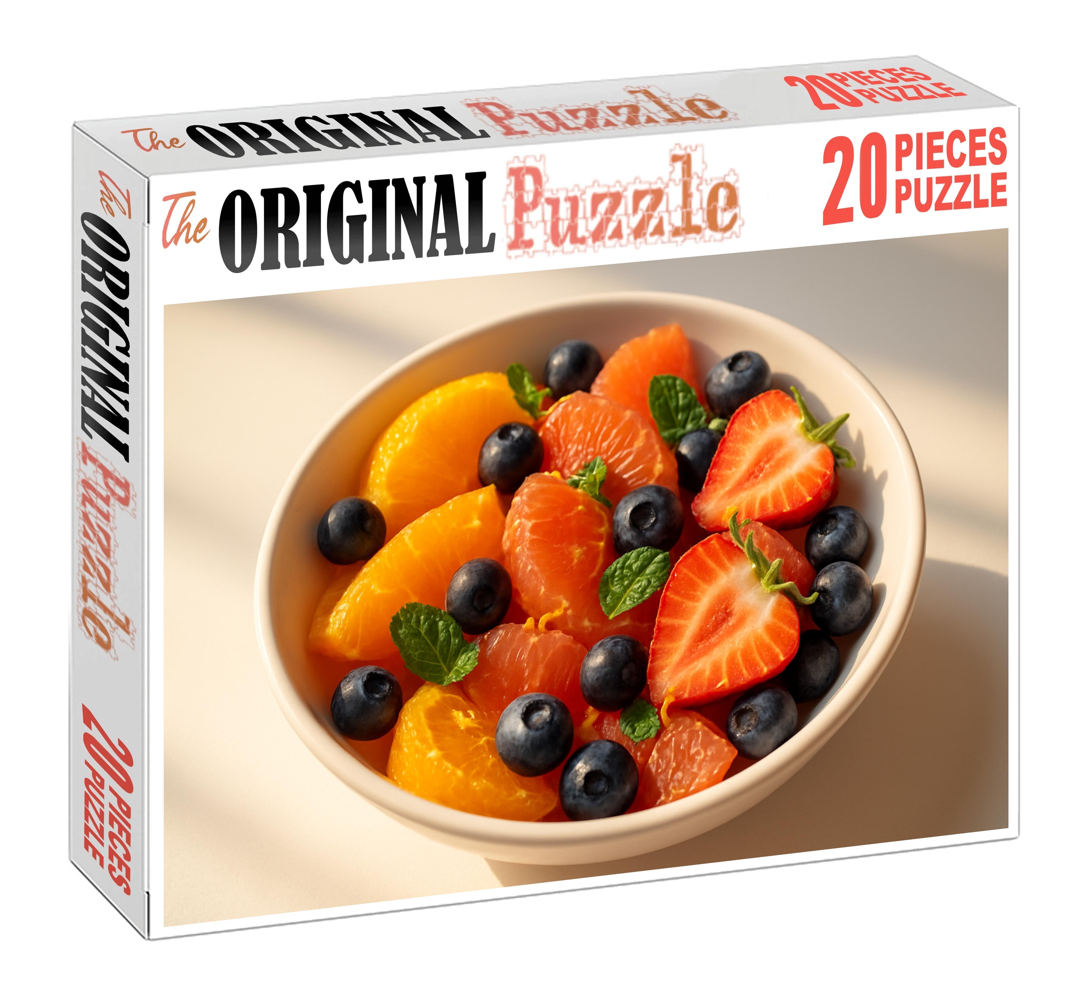 Sun-drenched Citrus And Berry Salad A Juicy Color Explosion Puzzle Challenge