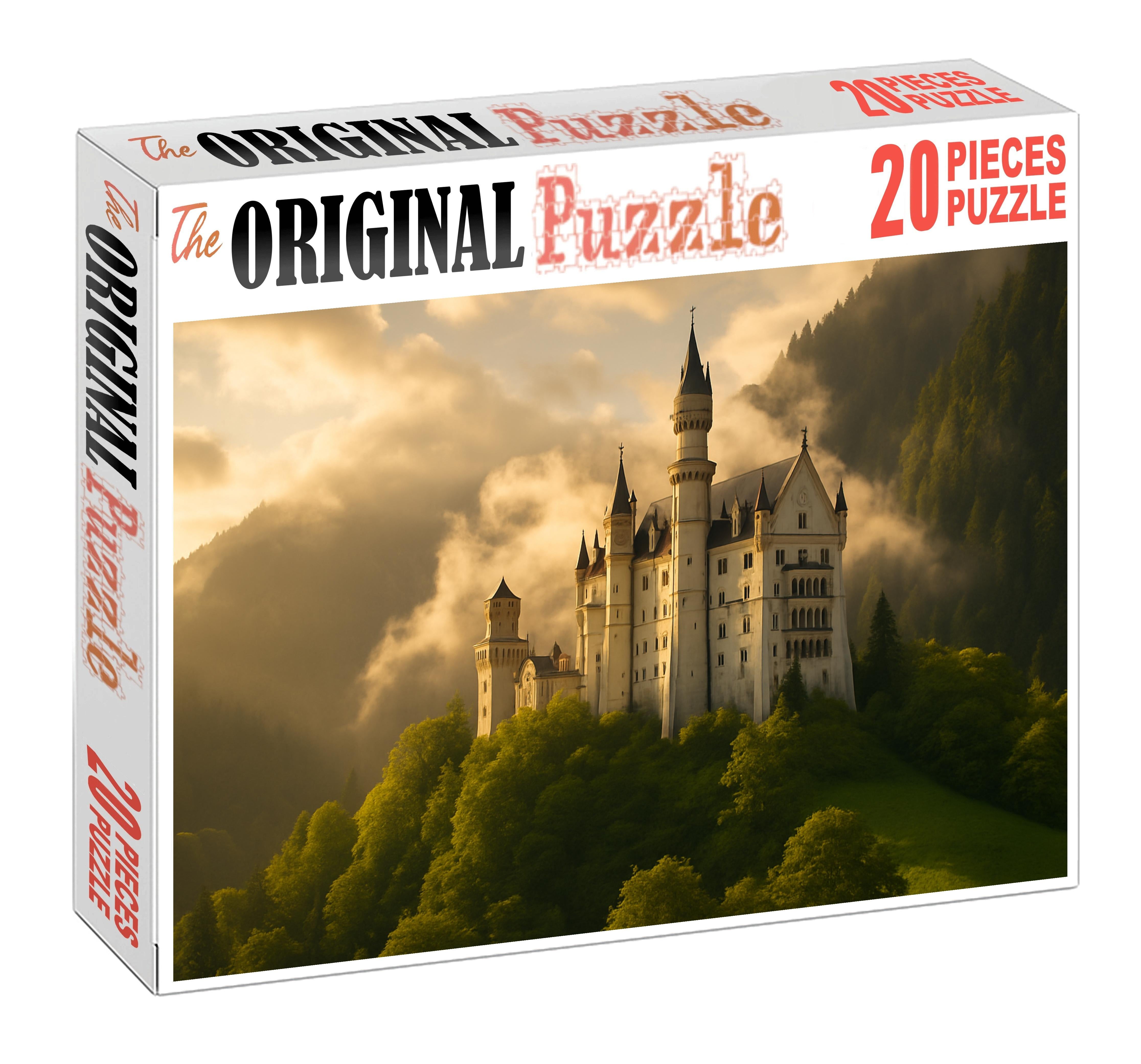 Neuschwanstein Castle Located In Bavaria Germany Identified By 6855 Of Travelers As A Fairy Tale Architectural Wonder Large Format Puzzle