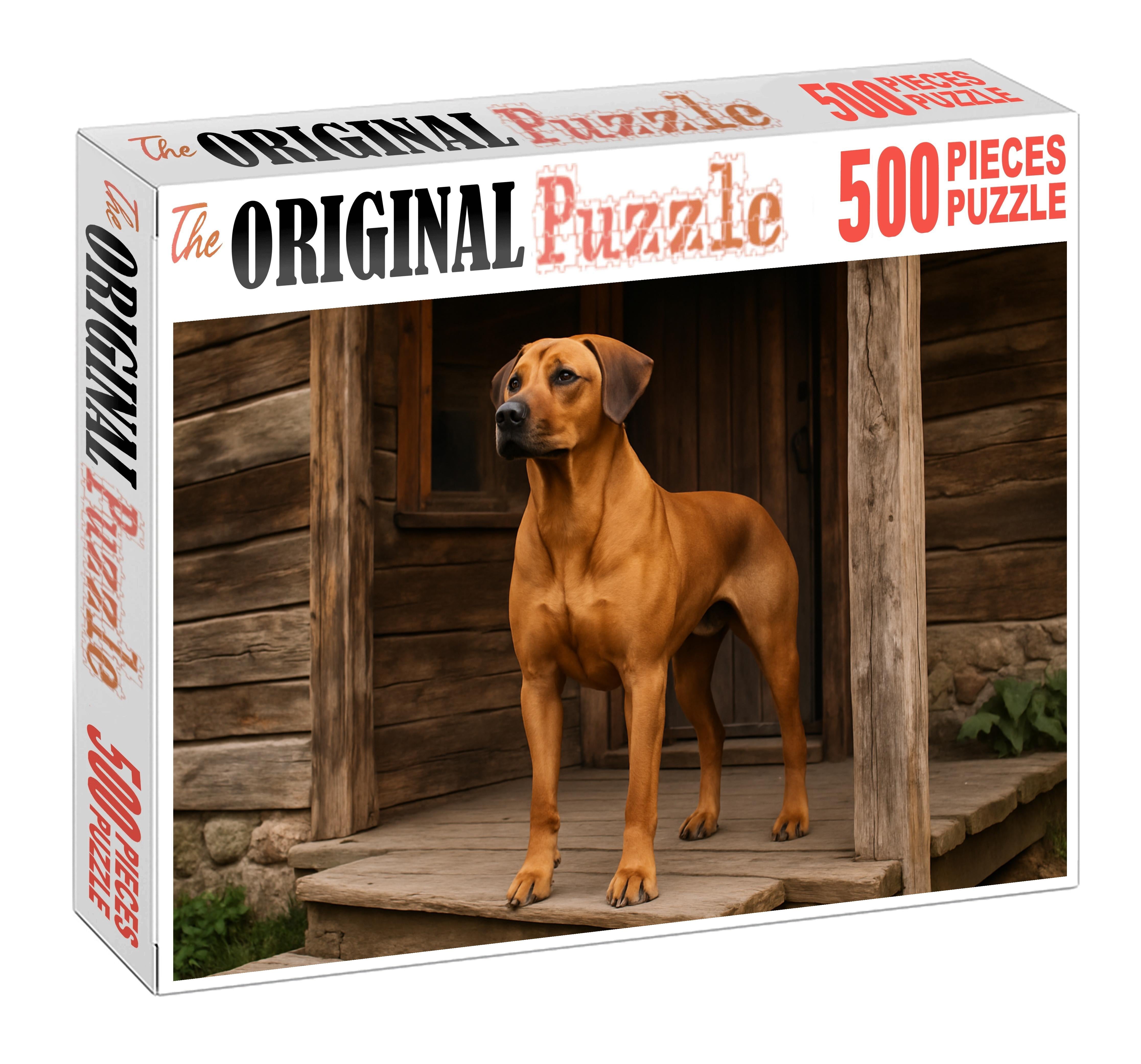 Tawny Sentinel 100 Piece Puzzle