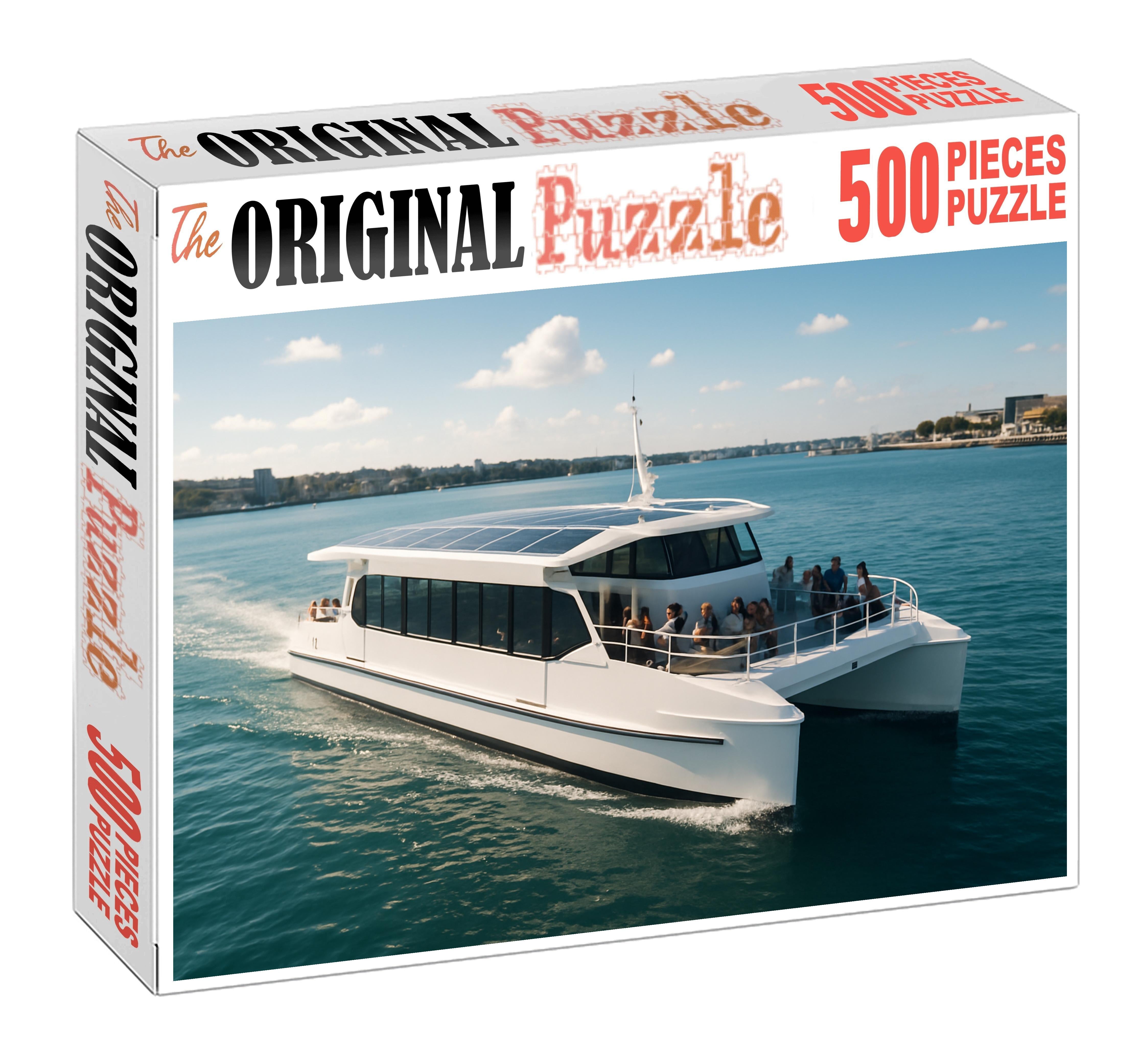 Solar-powered Catamaran Bus 1000 Piece Puzzle