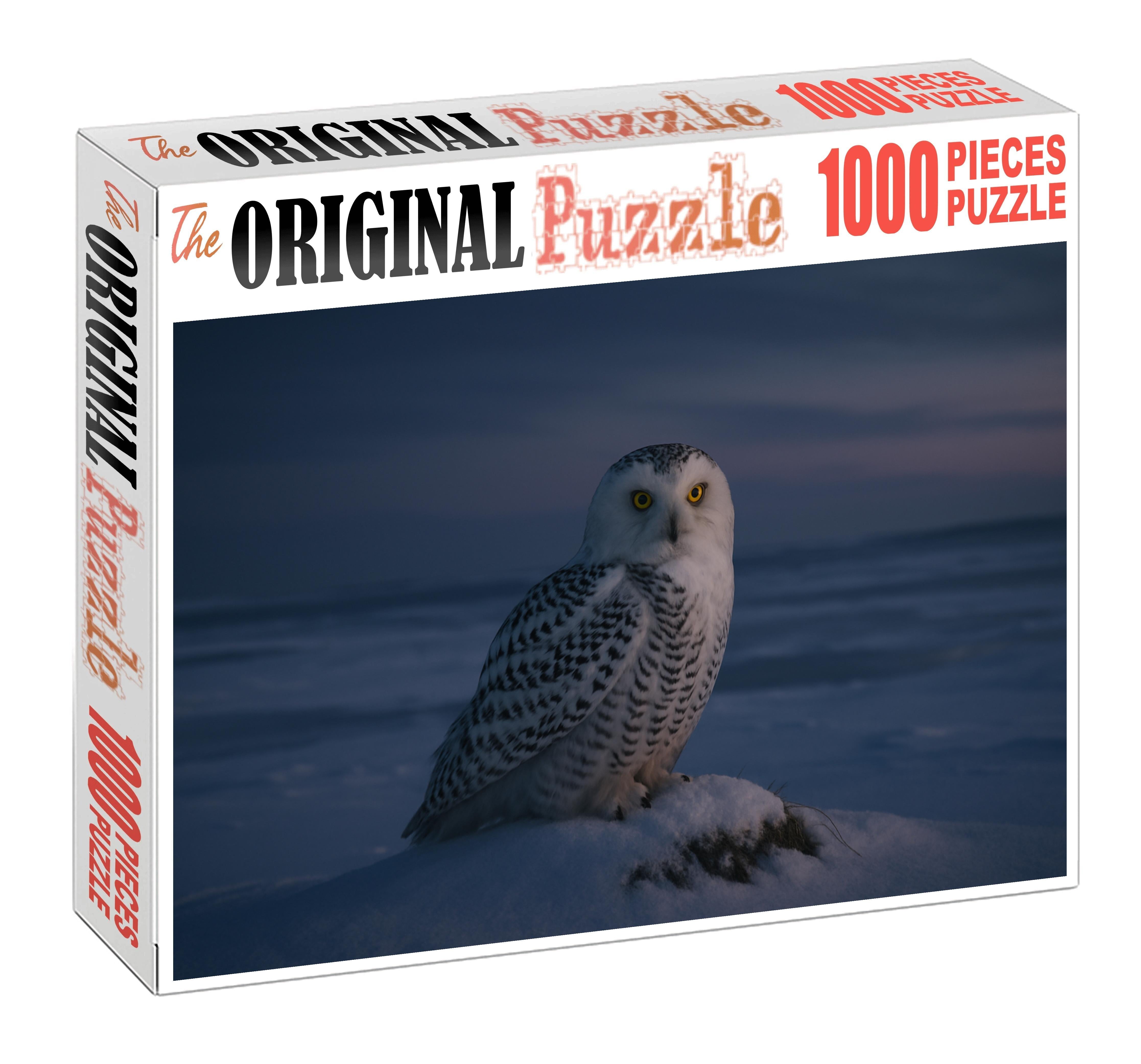 Snowy Owl Arctic Sentinel Of The Night Puzzle Challenge