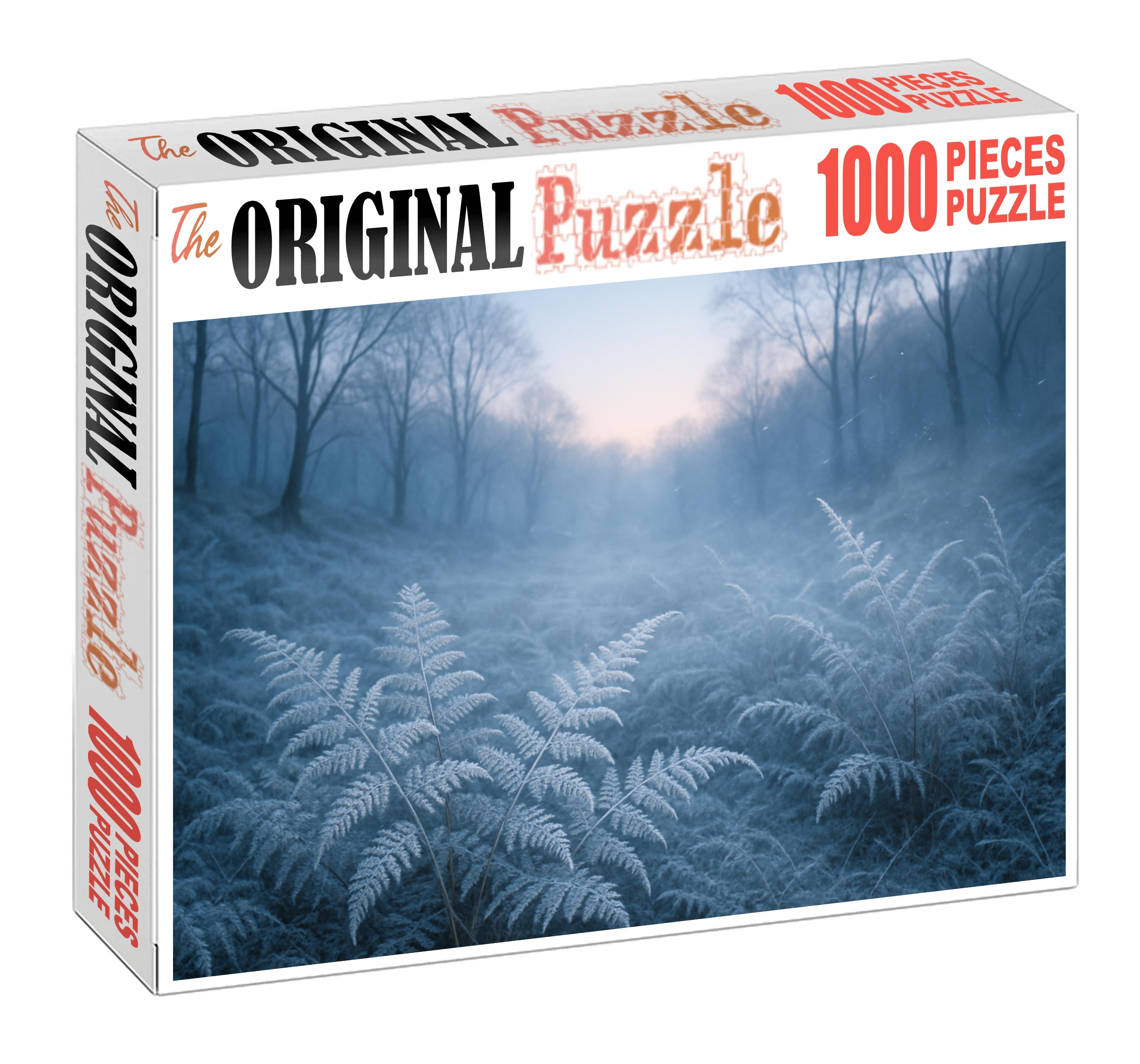 Frosted Fern Hollow Unique Puzzle Design