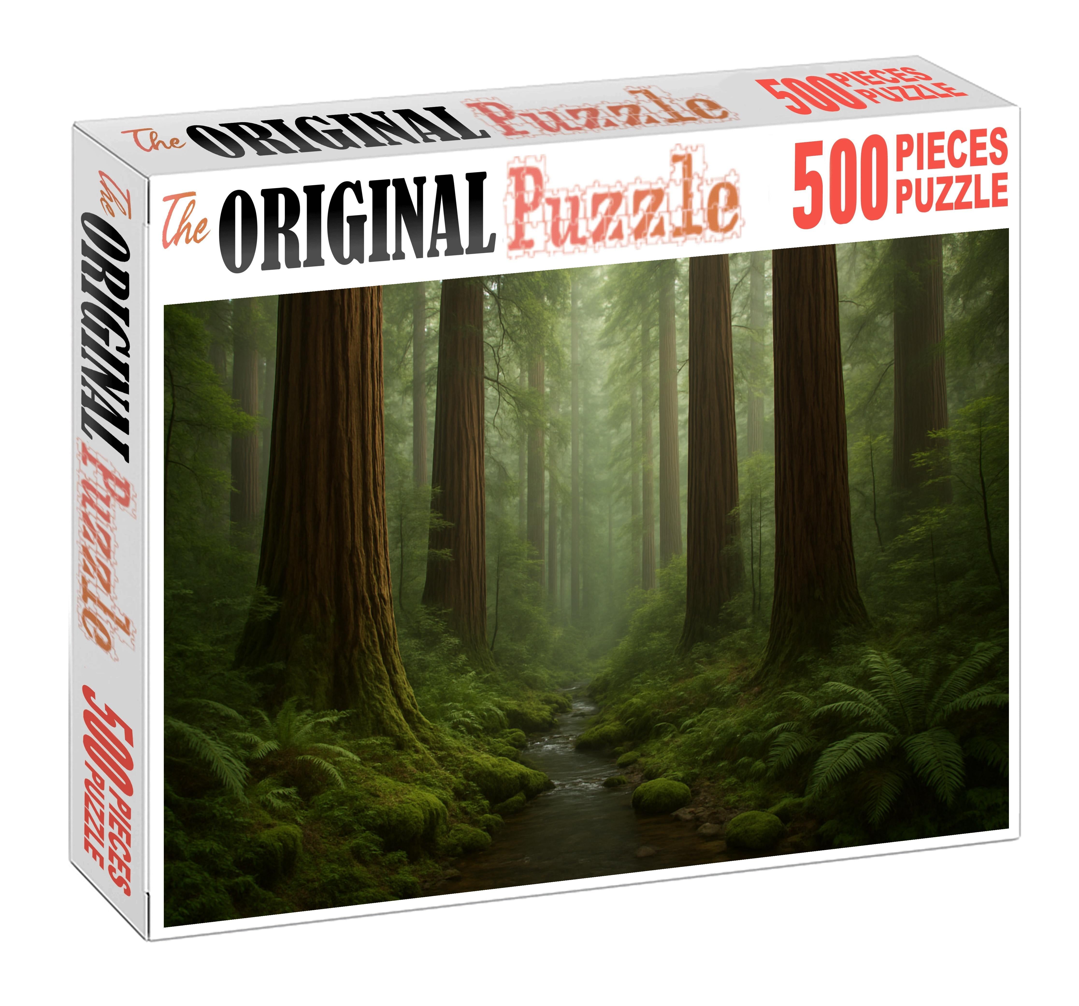 Whispering Redwood Glade 200 Piece Puzzle