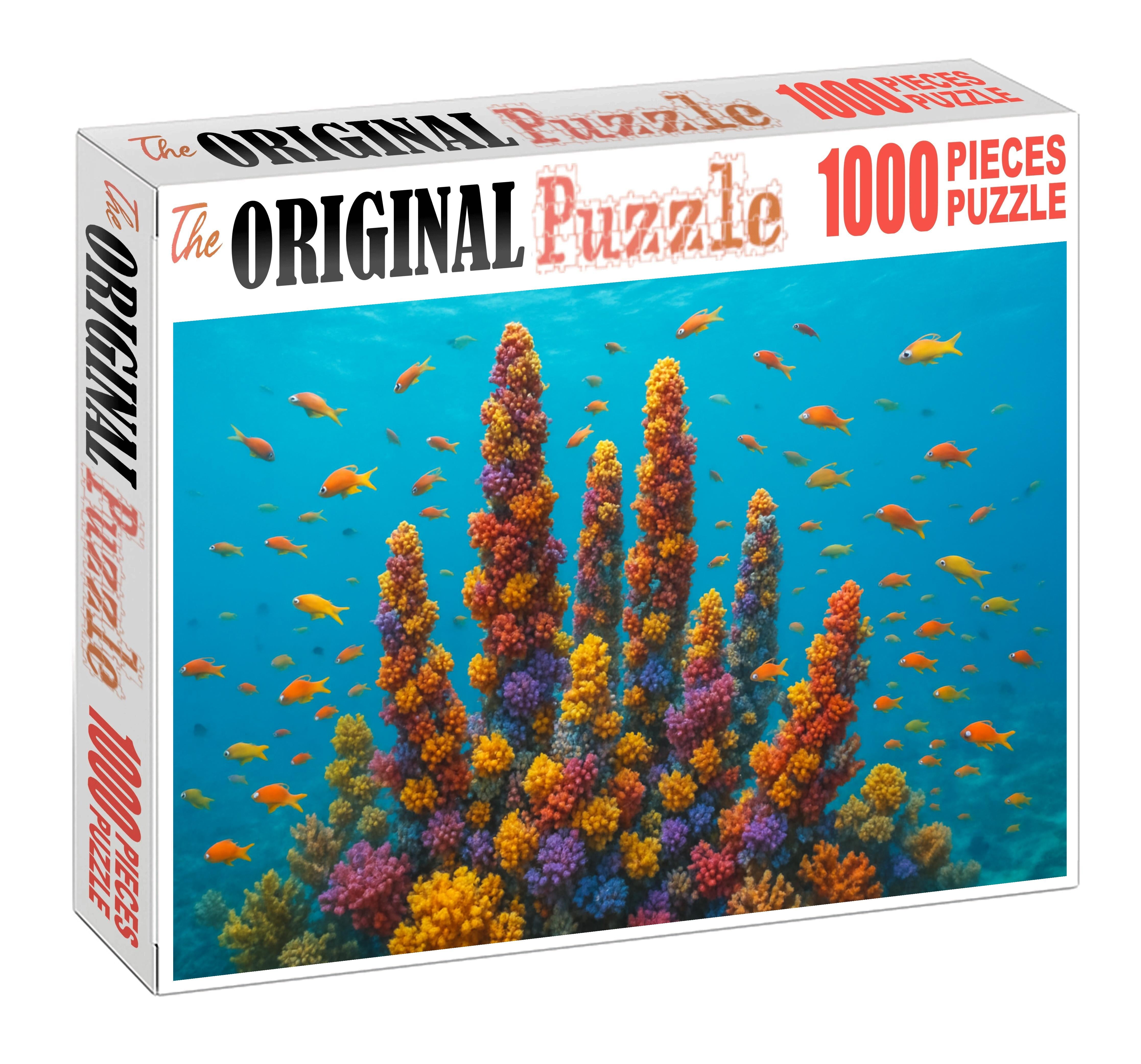 Coral Spire Gardens 1000 Piece Puzzle