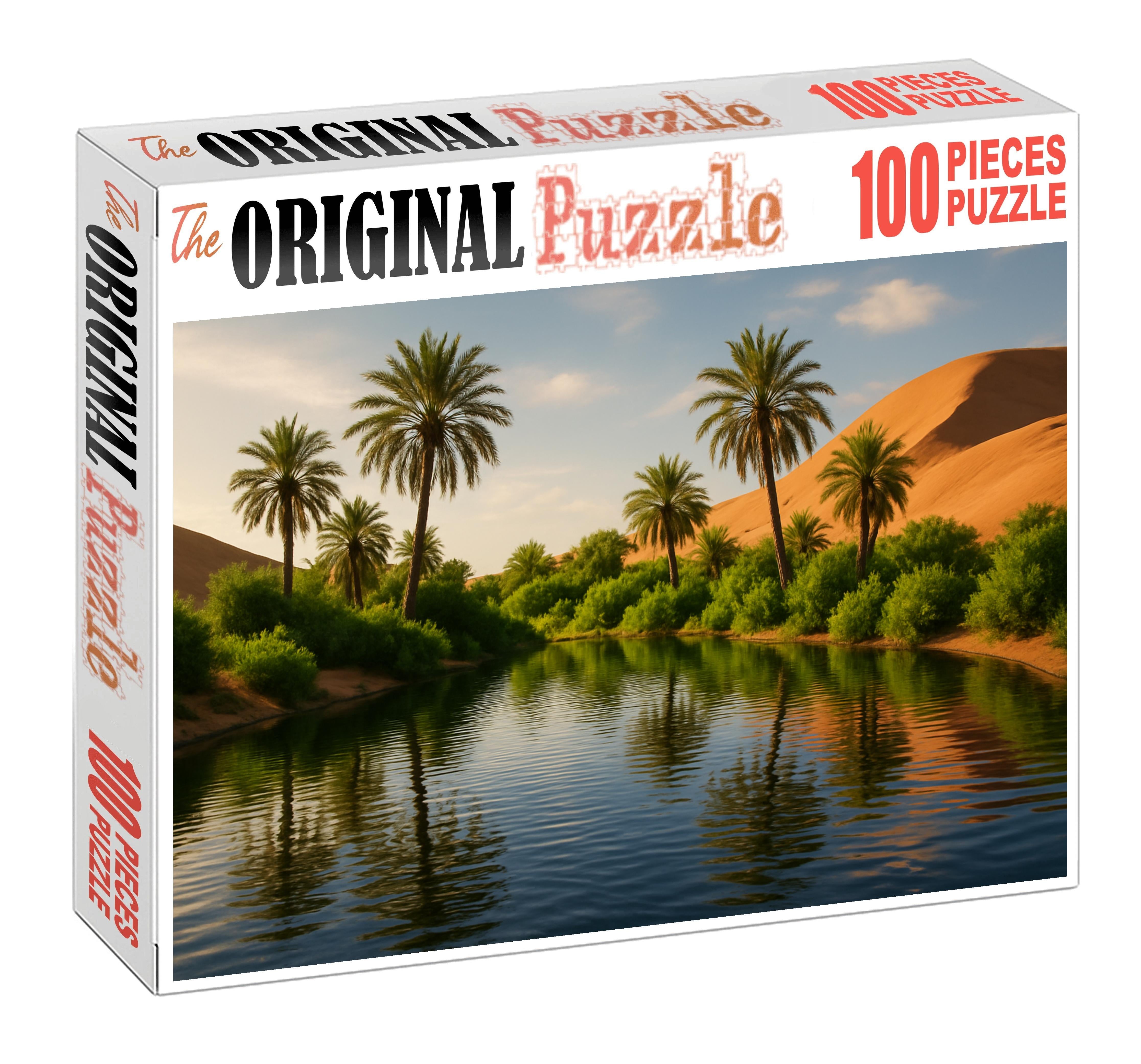 Emerald Oasis Hollow Unique Puzzle Design