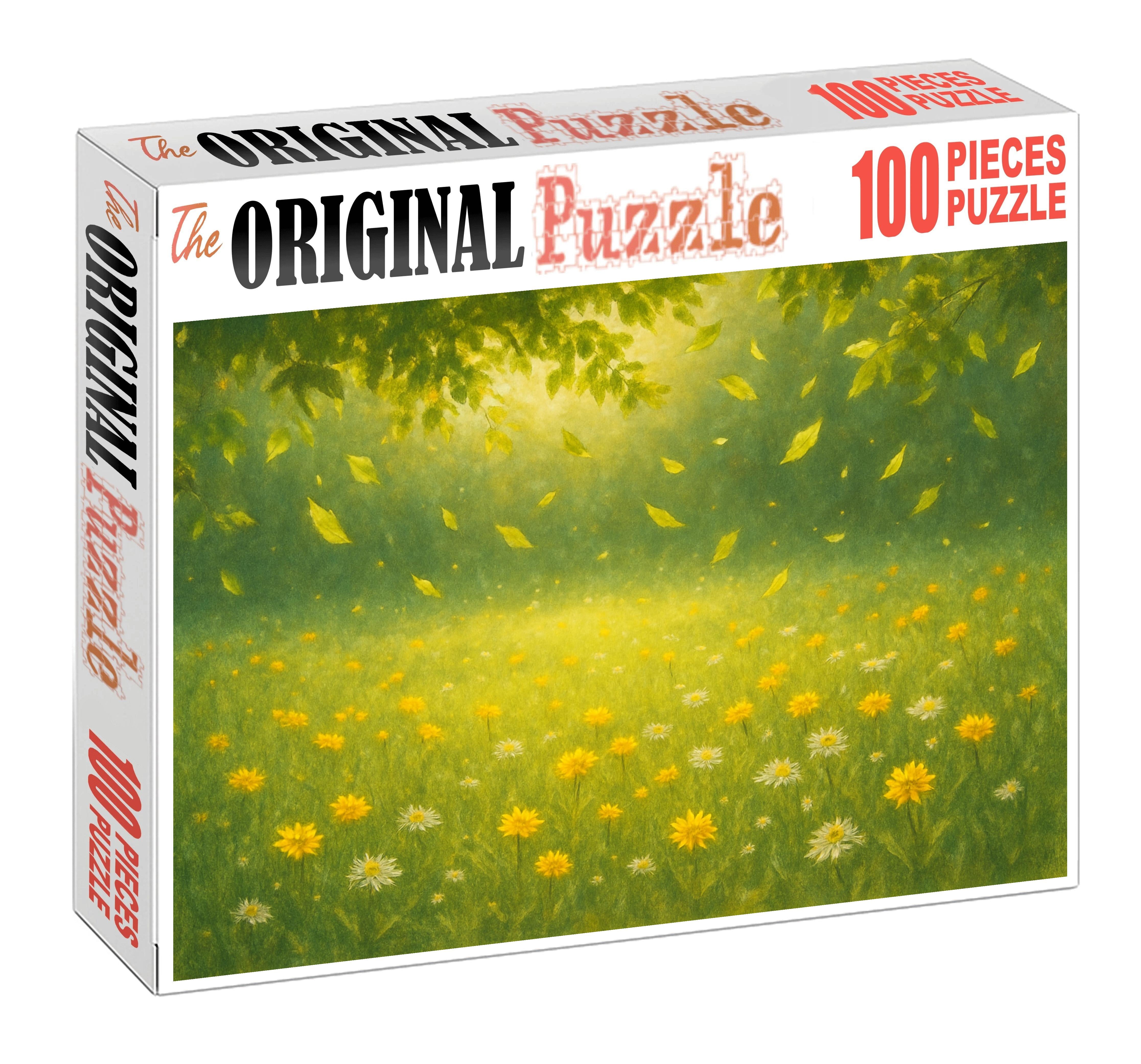 Sun-dappled Aspen Meadow Premium Puzzle Pieces