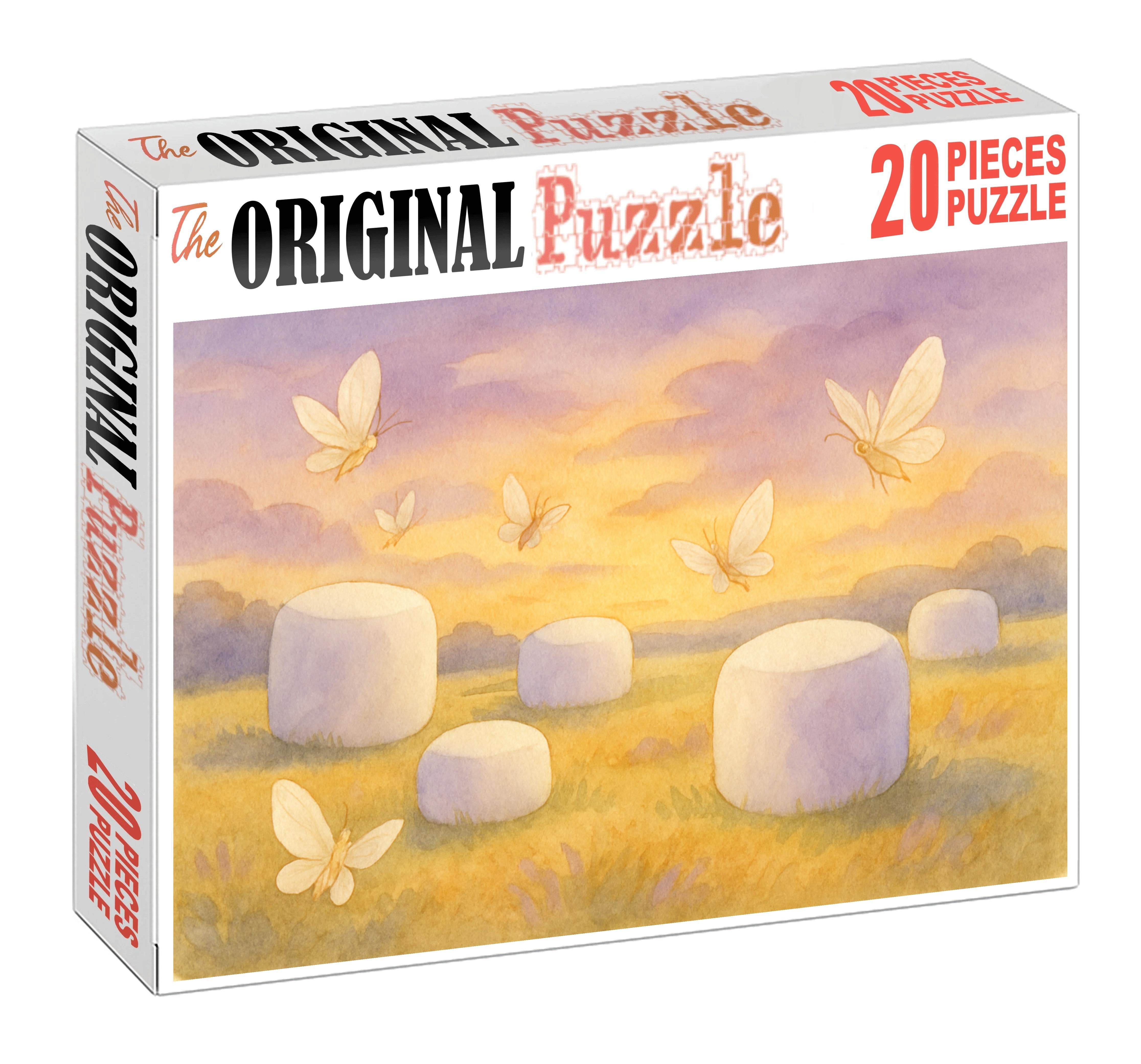 The Marshmallow Meadow Festival Custom Jigsaw Puzzle