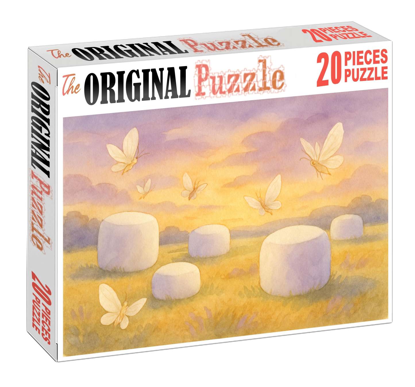 The Marshmallow Meadow Festival Custom Jigsaw Puzzle