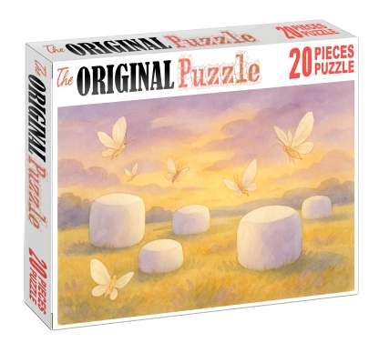 The Marshmallow Meadow Festival Custom Jigsaw Puzzle