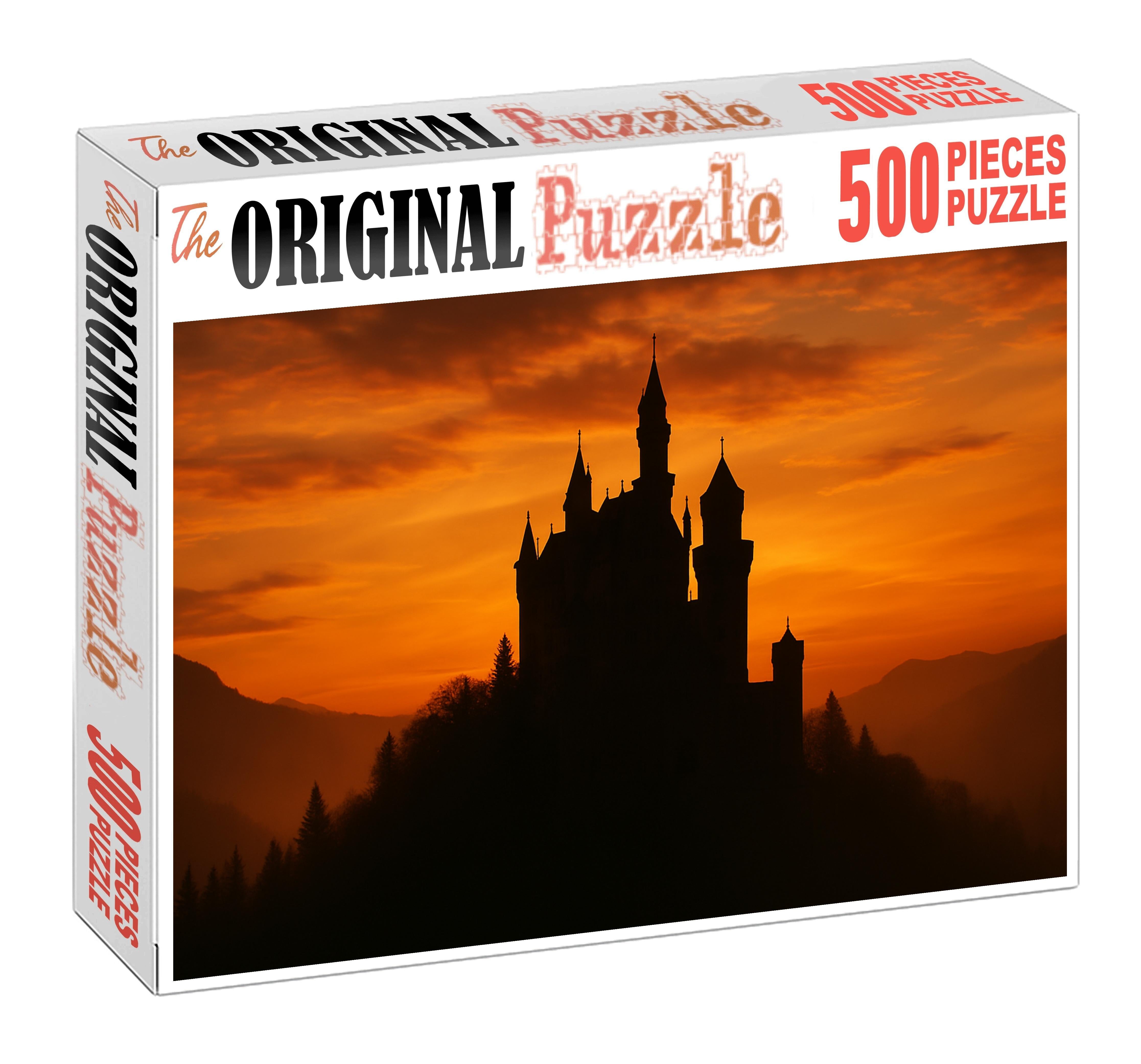 Neuschwanstein Castle Located In Bavaria Germany Recognized By 7850 Globally As A Fairy-tale Architectural Marvel Unique Puzzle Design