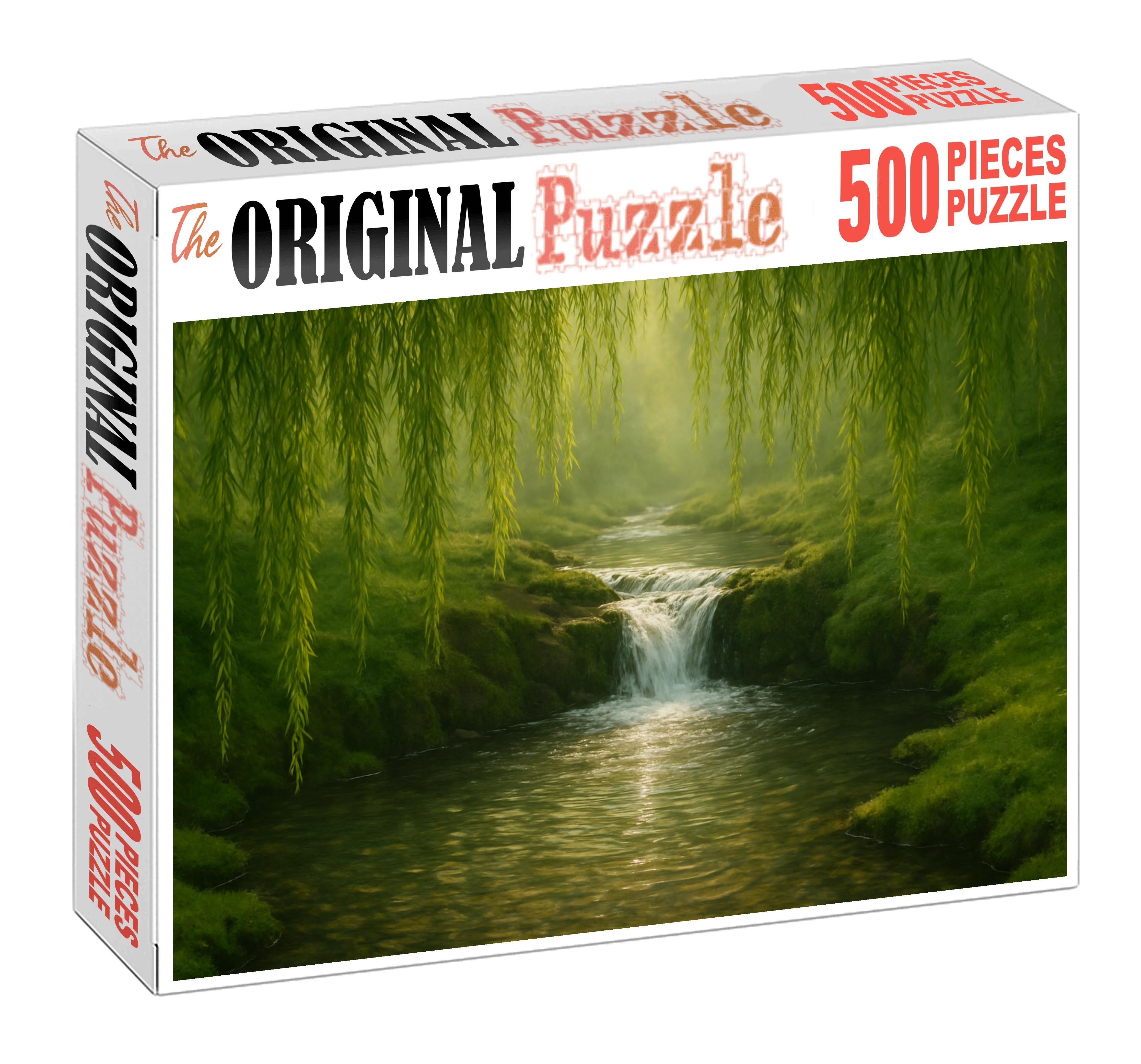 Whispering Willow Falls 200 Piece Puzzle