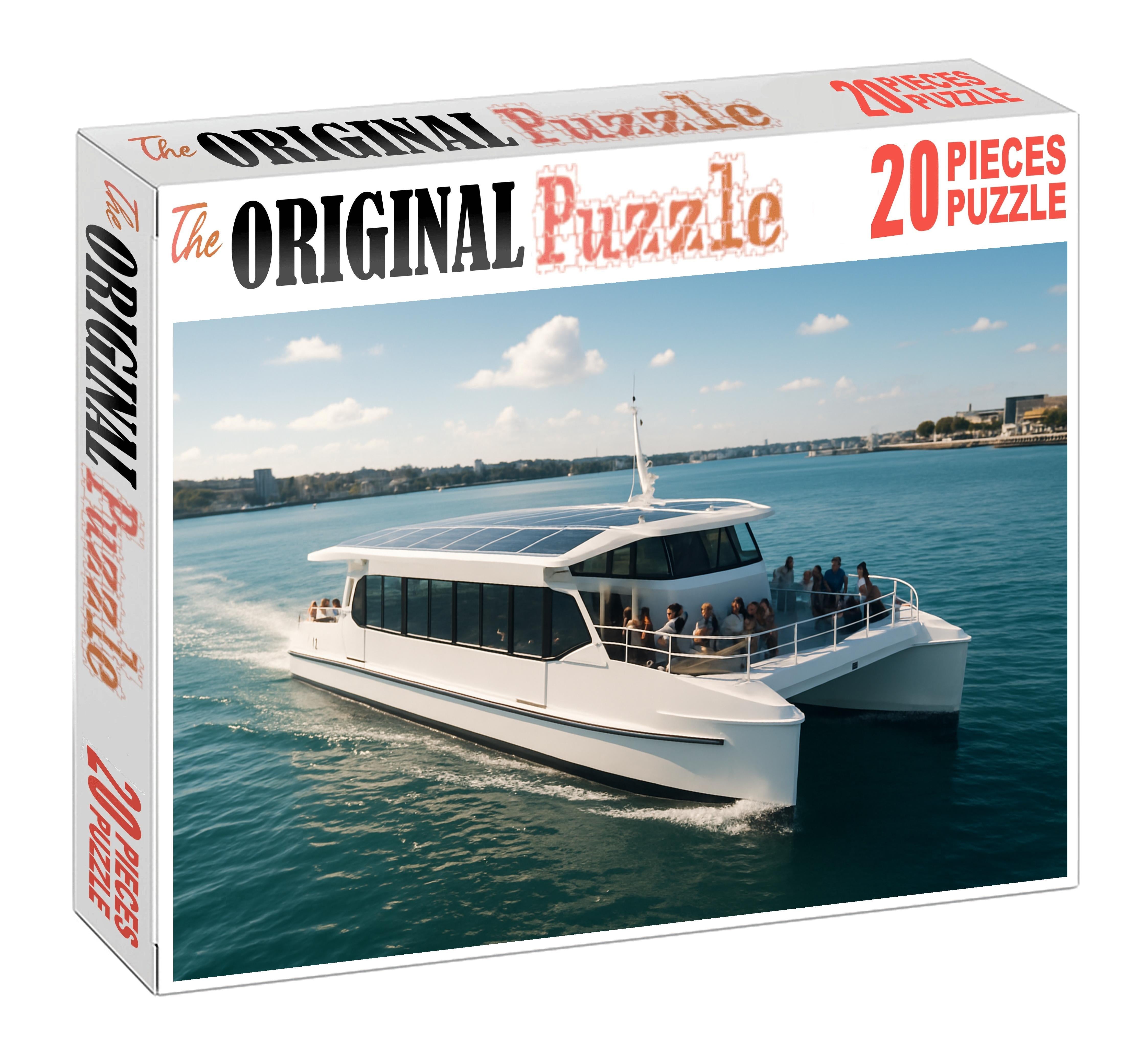 Solar-powered Catamaran Bus 1000 Piece Puzzle