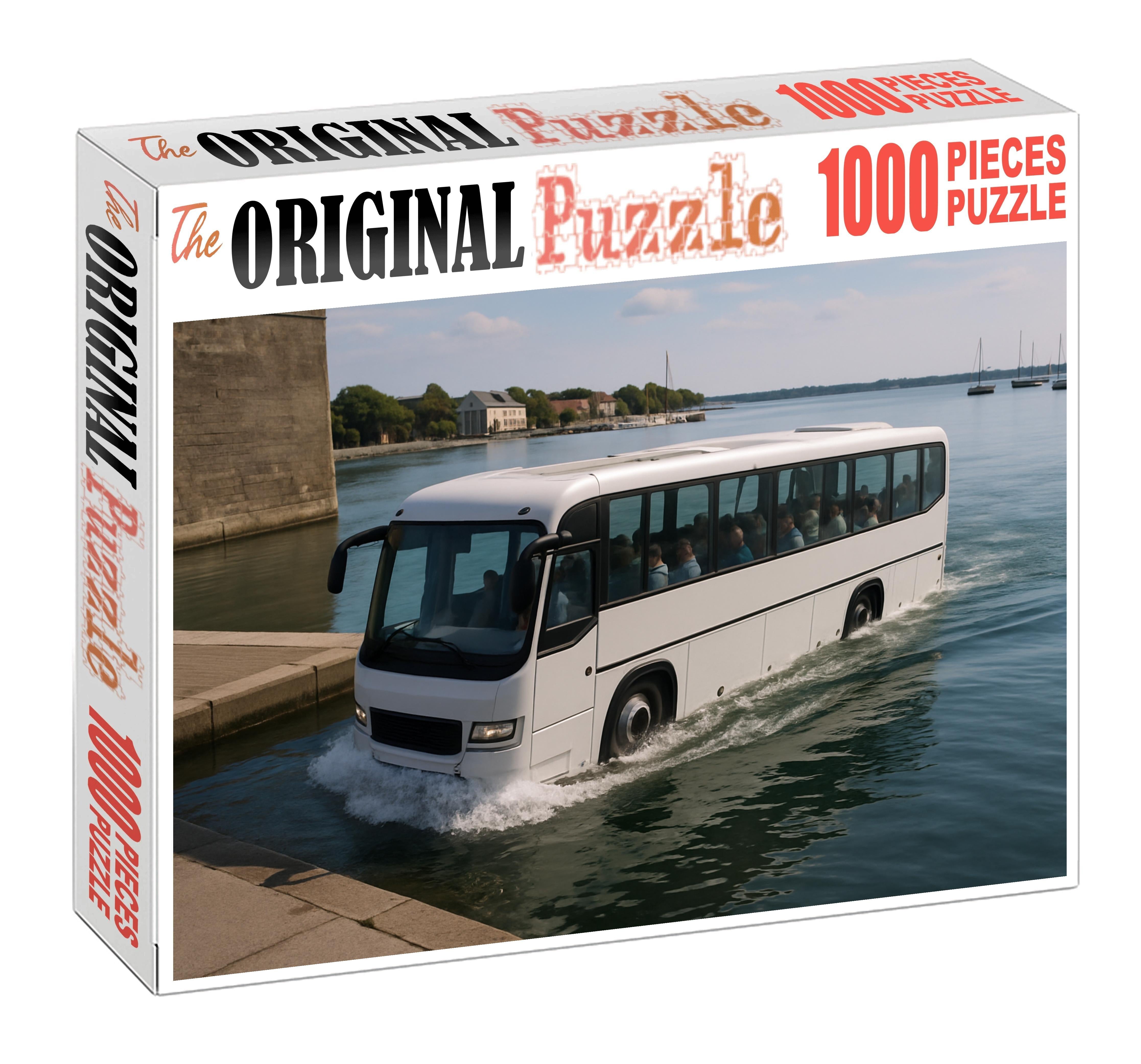 Dual-mode Amphibious Bus 100 Piece Puzzle