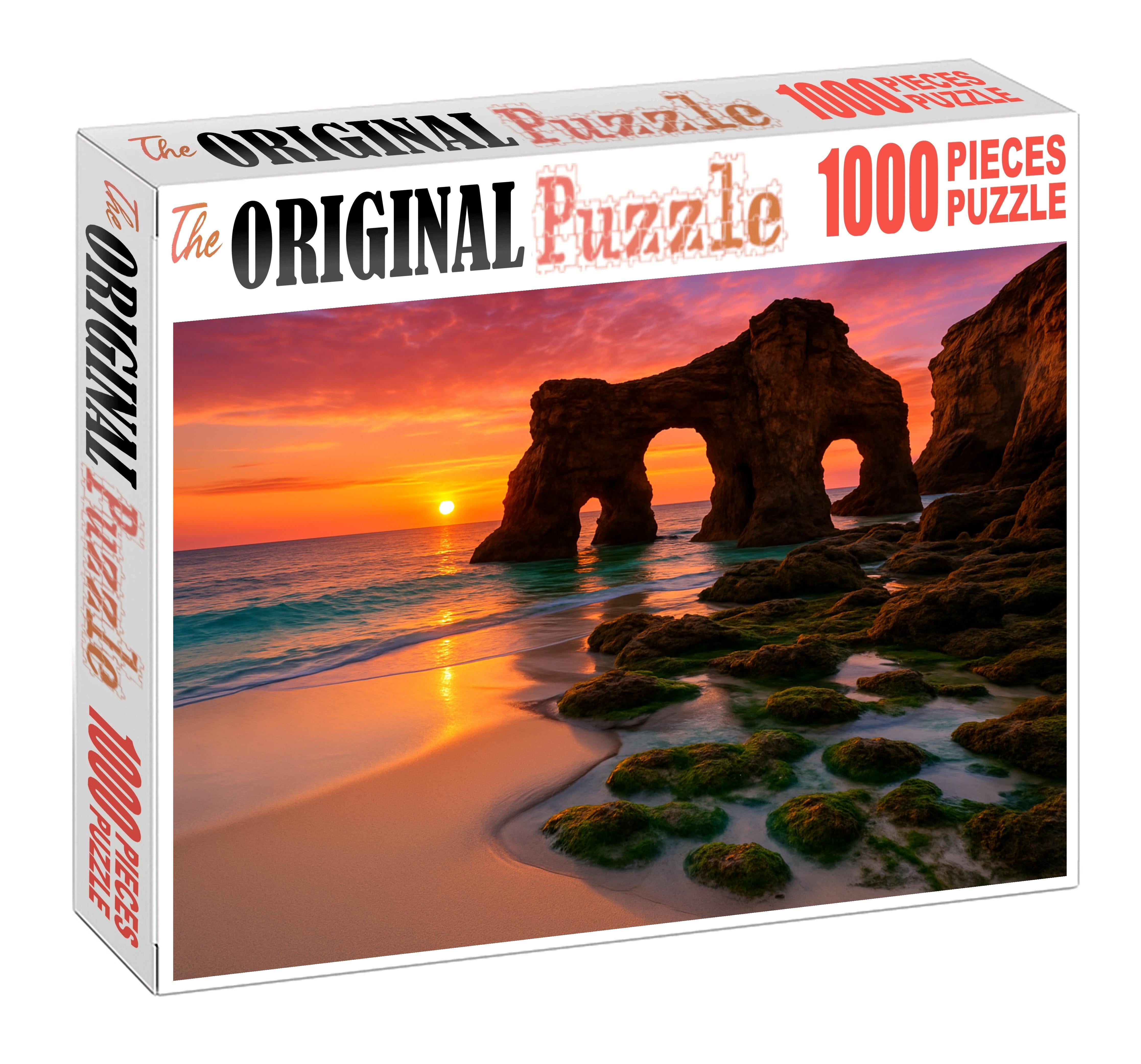 Emerald Tide Beach 500 Piece Puzzle
