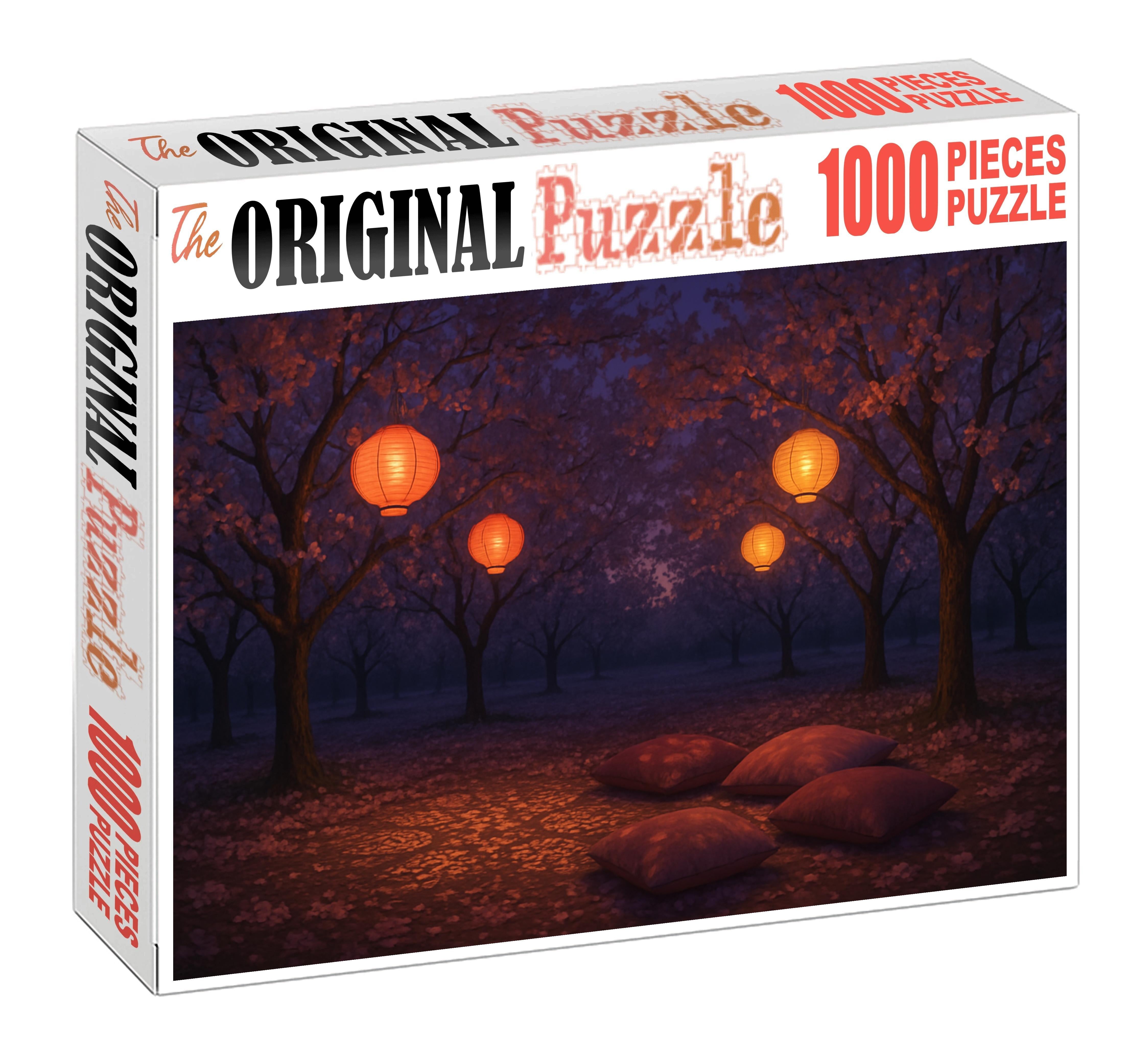 Sunset Lantern Orchard Puzzle Collection