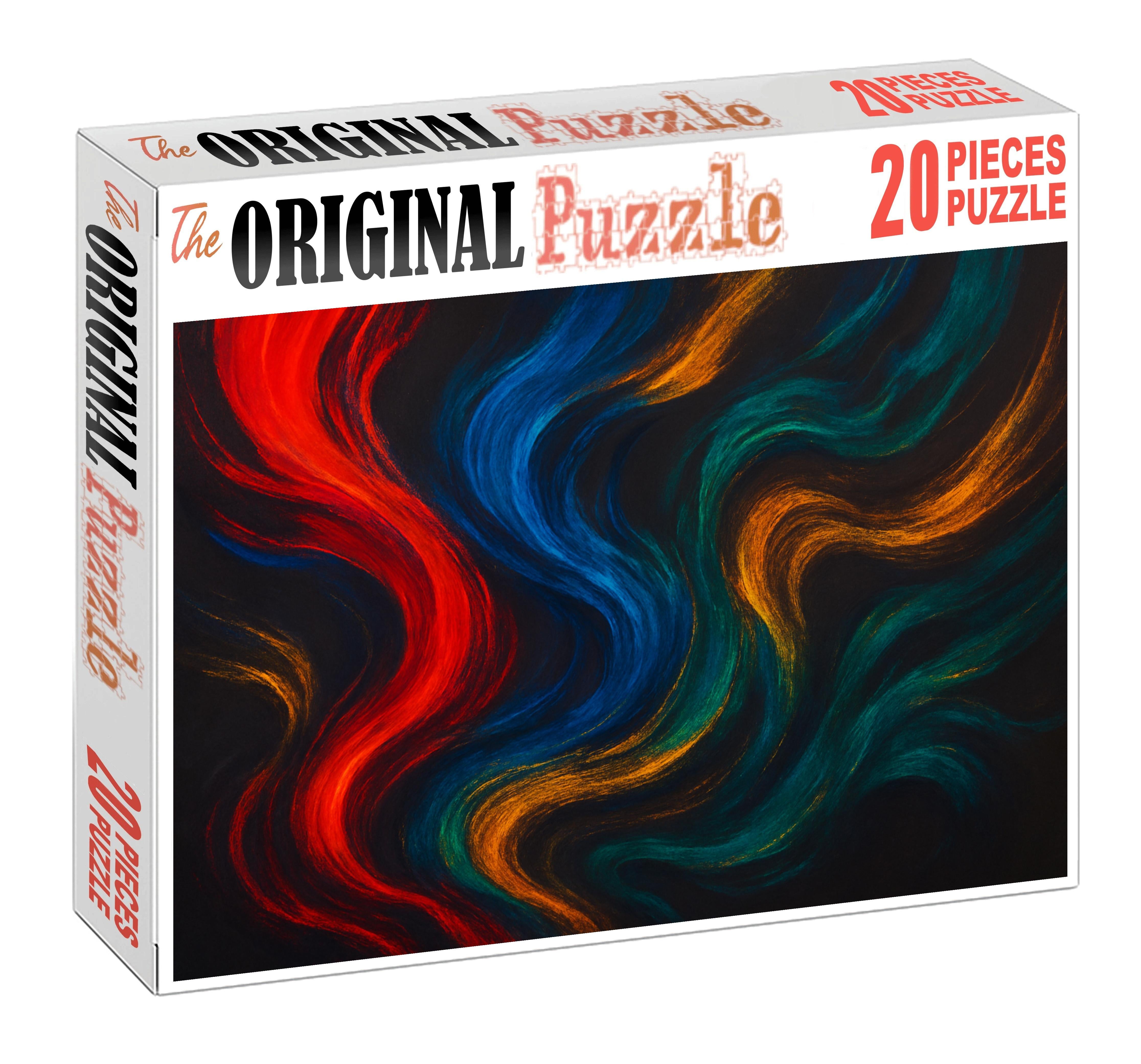Chromatic Flux Of Emotional Currents 300 Piece Puzzle