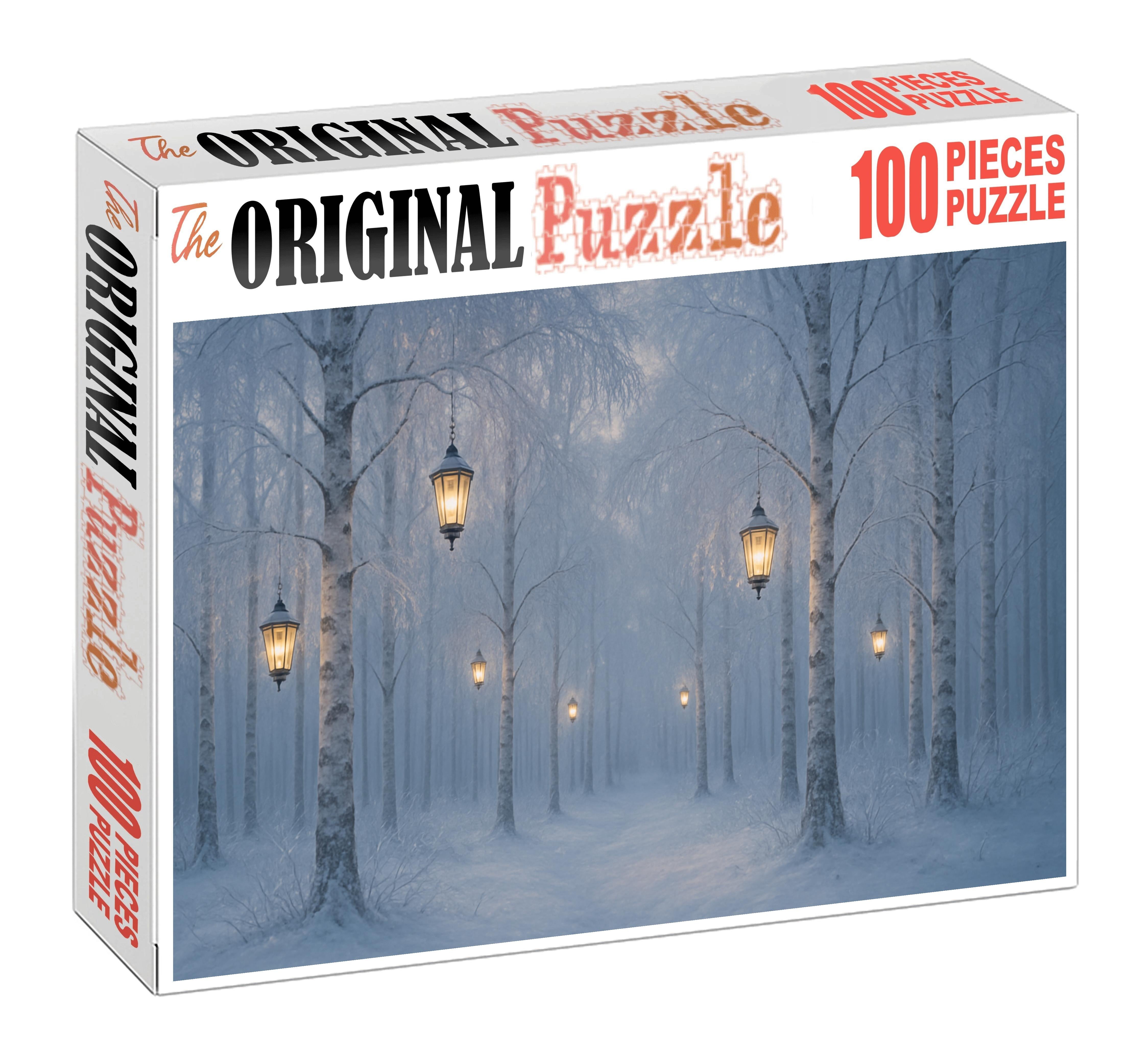 Silver Frost Forest Glimmer Puzzle Collection
