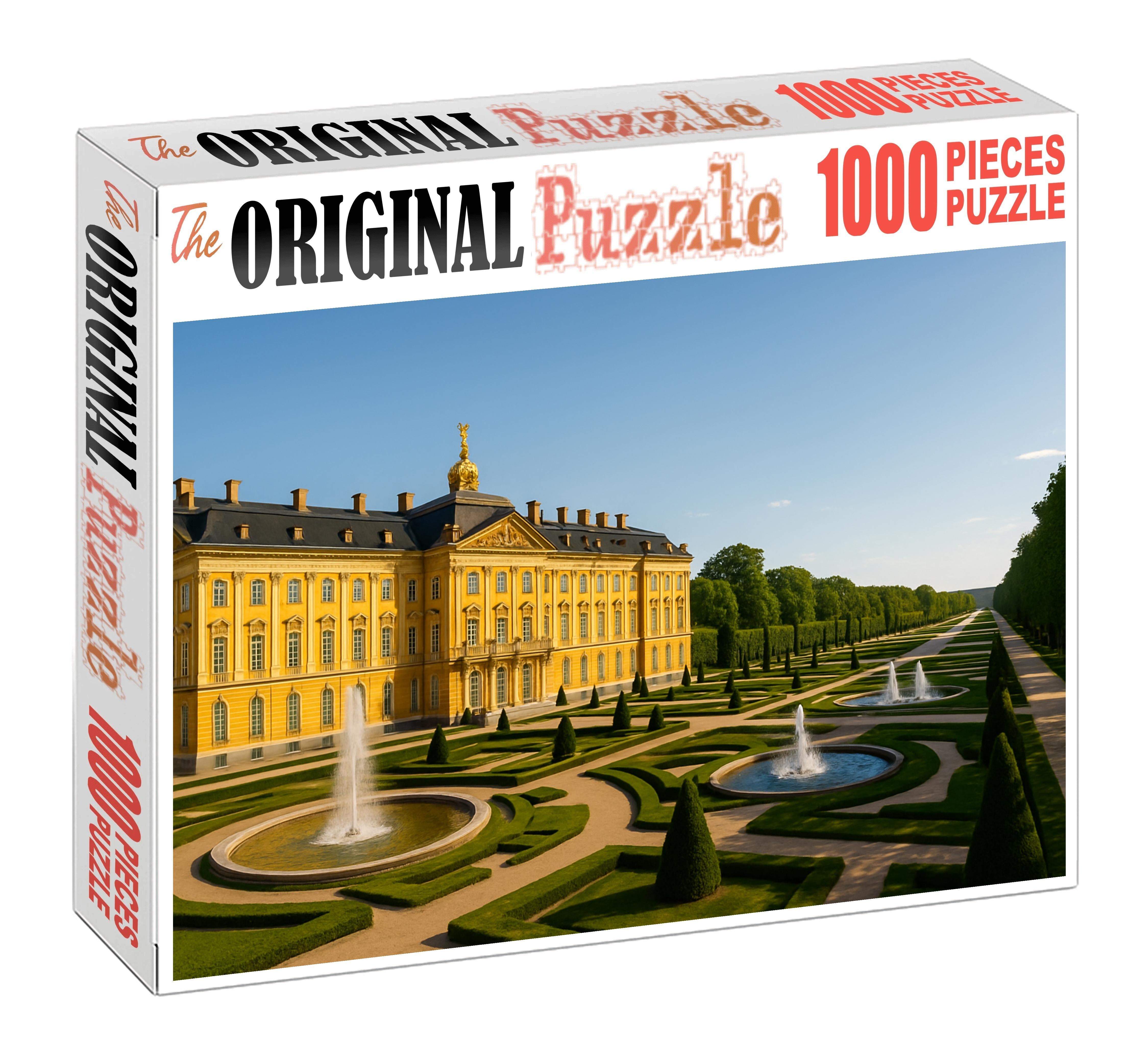 Palace Of Versailles Located Near Paris France Recognized By 7500 Of Global Visitors As The Epitome Of Royal Opulence And Baroque Grandeur Easy Puzzles