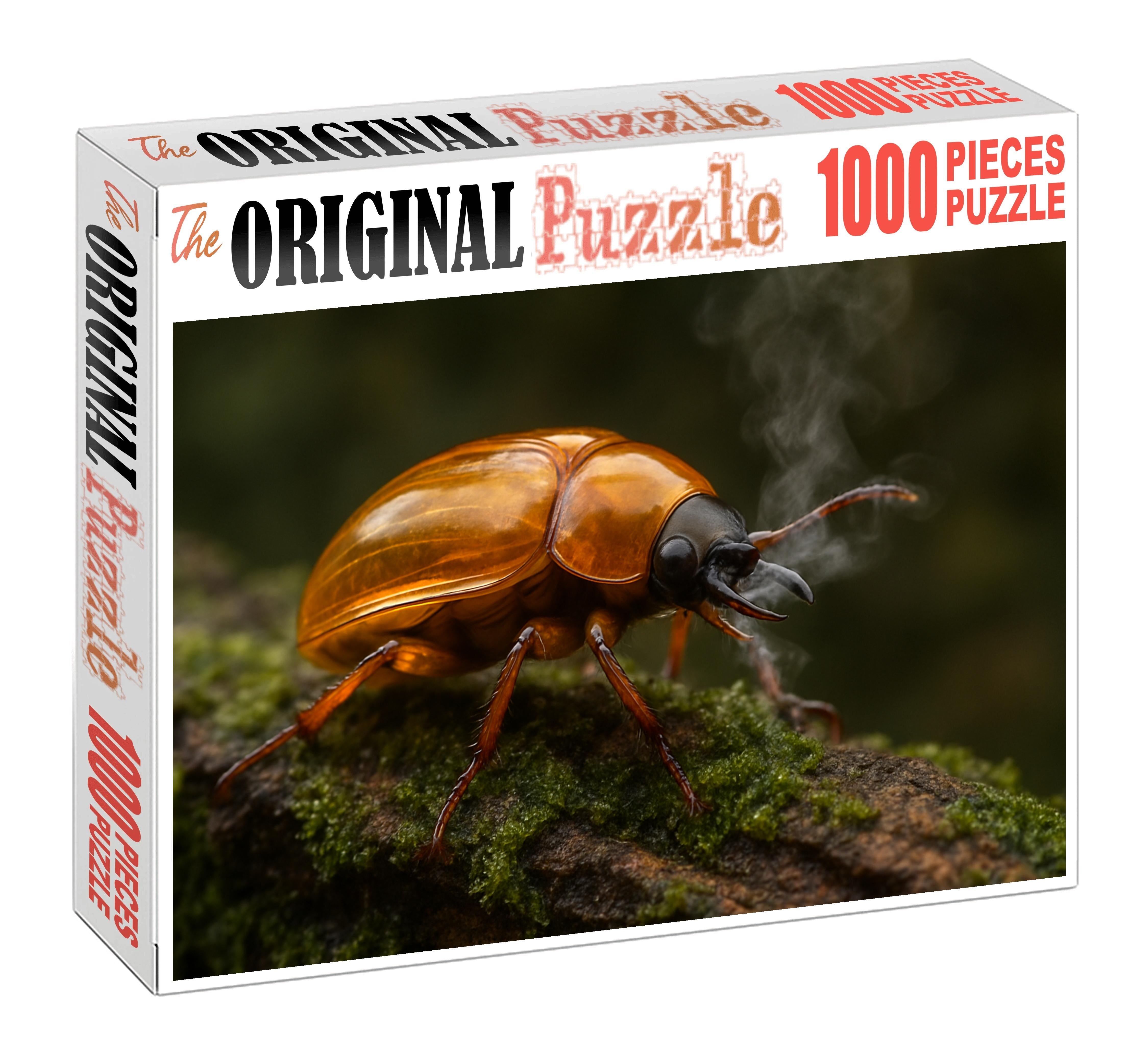 Amber Fang Beetle Jewel-like Defender With Acidic Secretion 200 Piece Puzzle