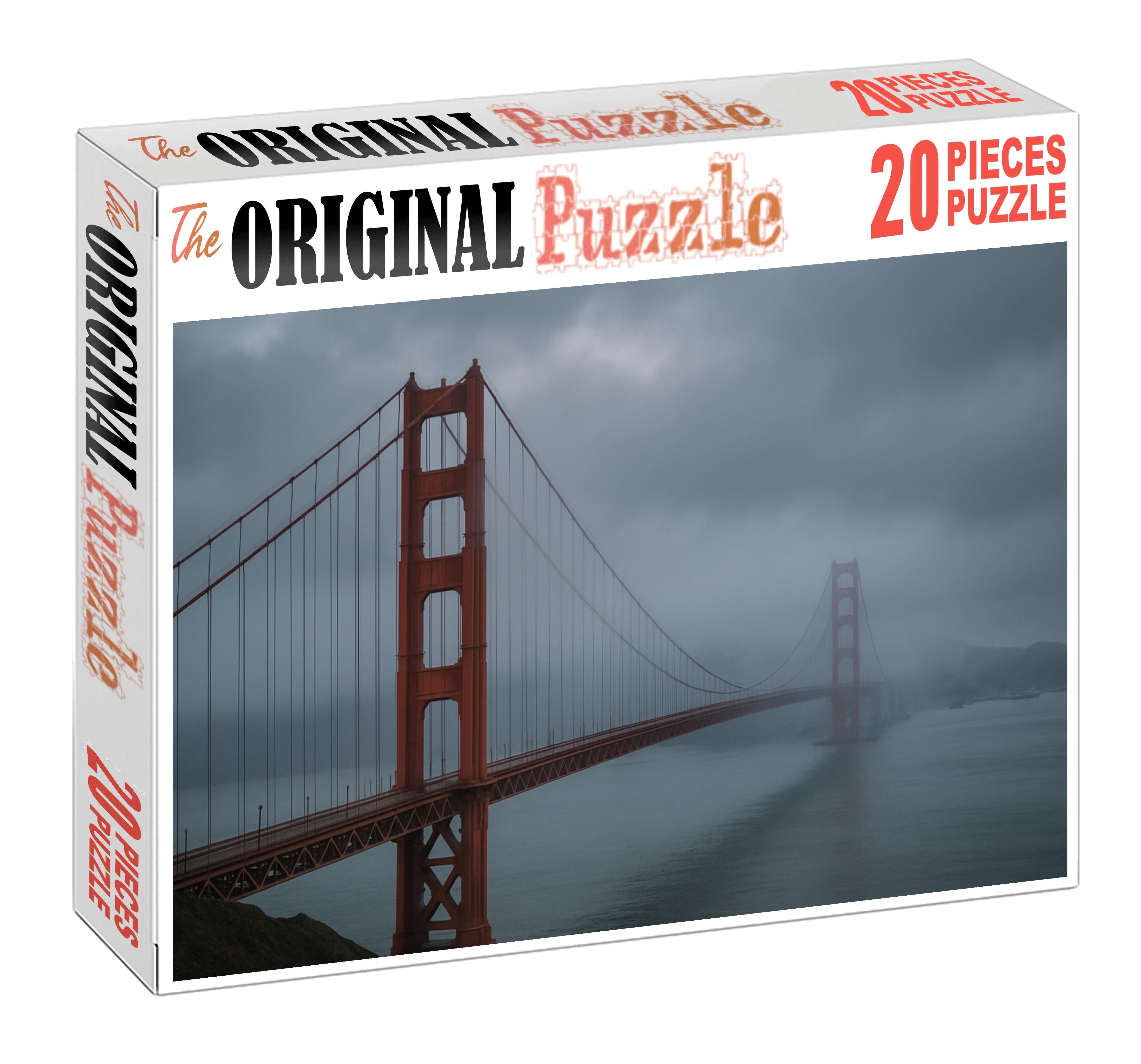 Golden Gate Bridge Spanning San Francisco Usa Identified By 9684 Globally As An Engineering Marvel And Cultural Icon Easy Puzzles