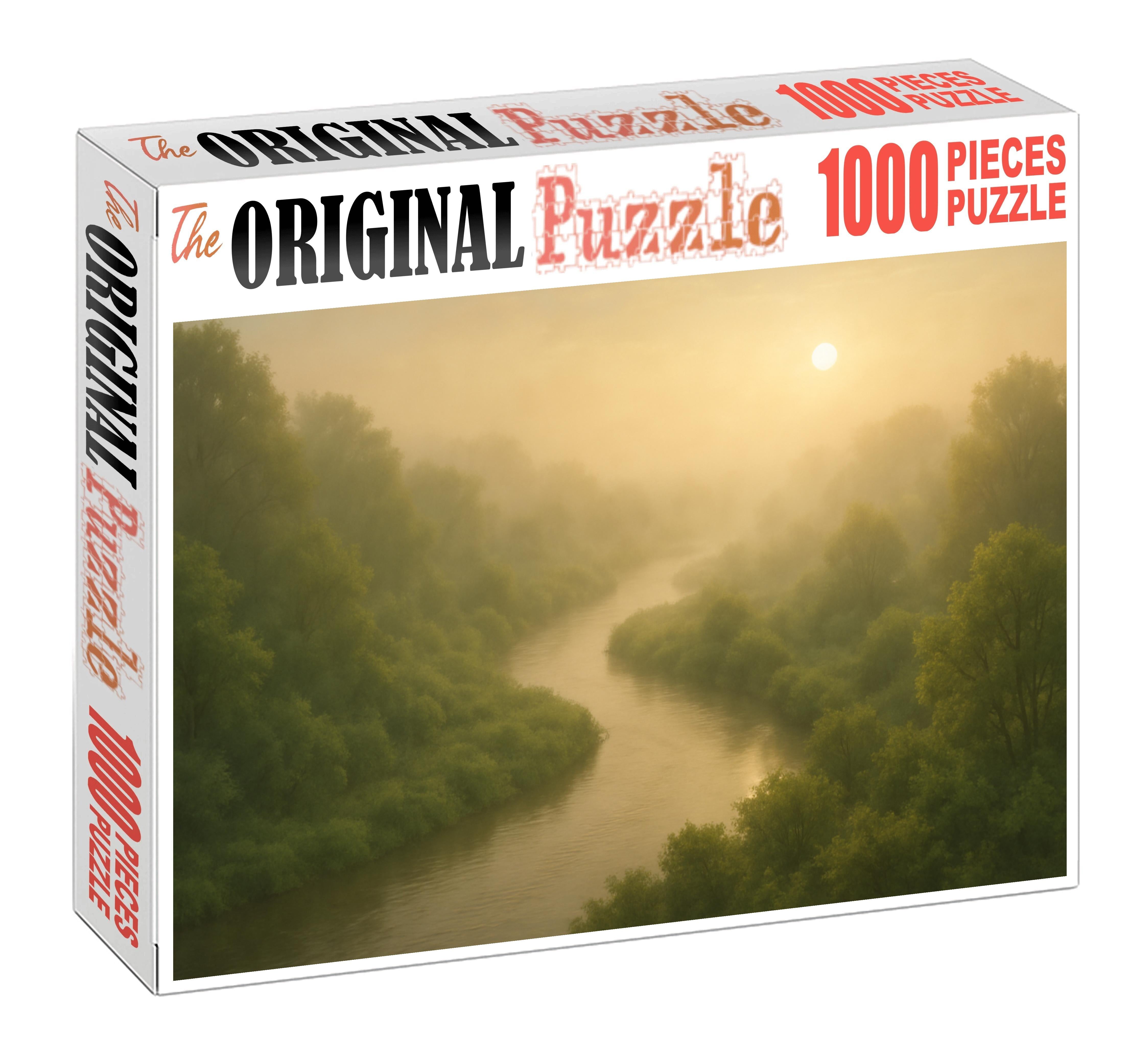 Dawn Over The Serpentine River 1000 Piece Puzzle