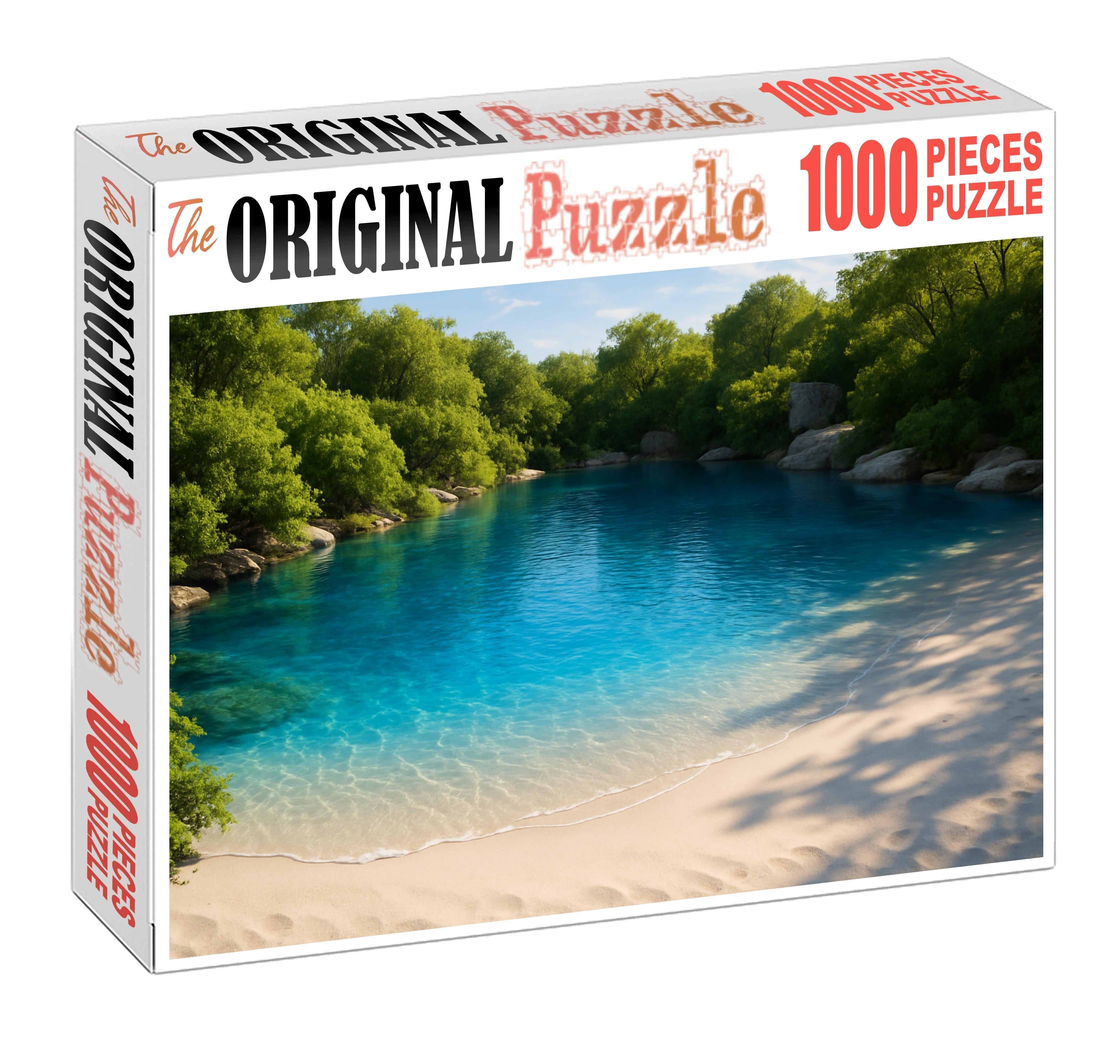Sapphire Lagoon Serenity Mini Puzzle