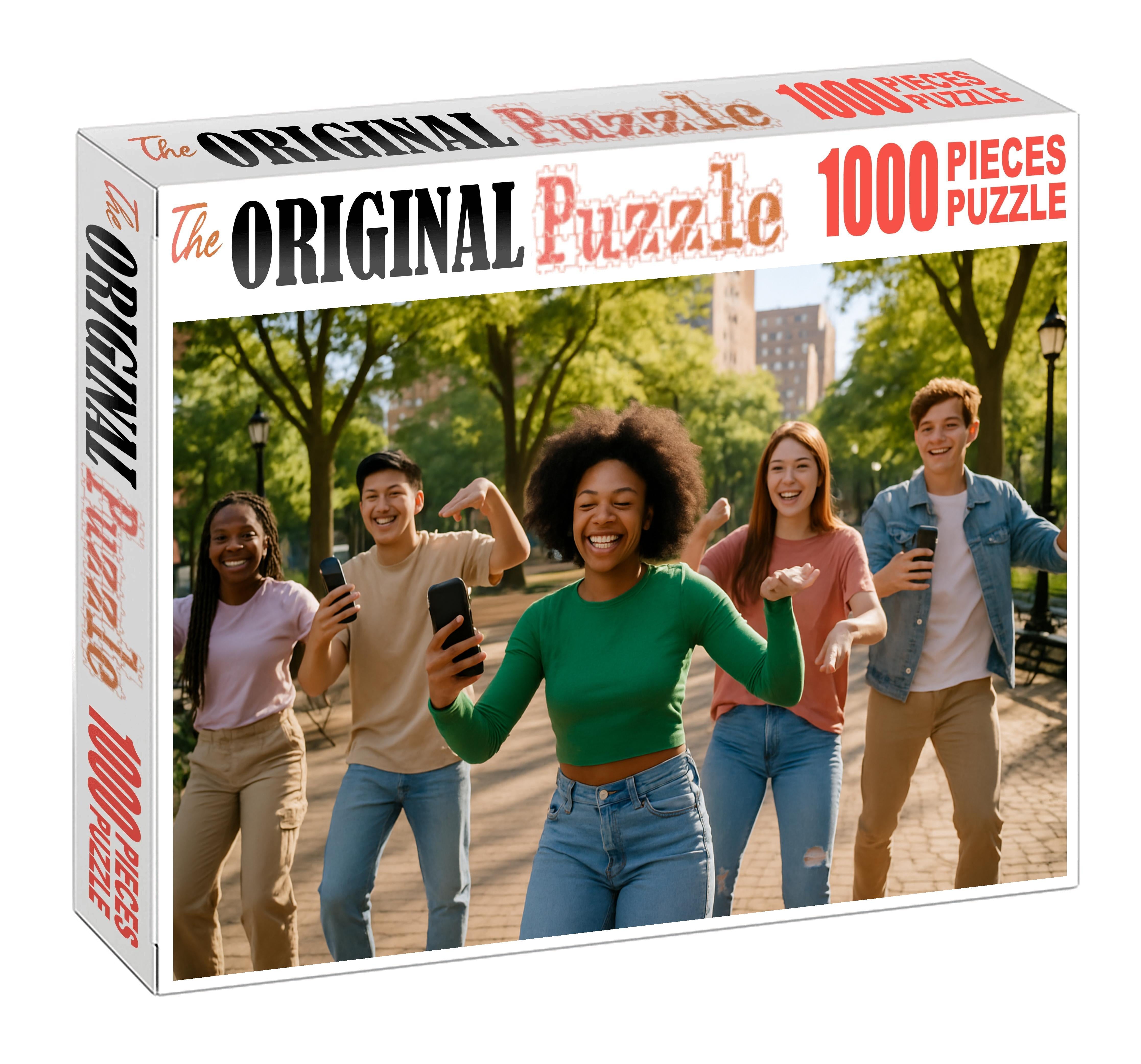 Viral Dance Craze Phenomenon Social Media Movements With Signature Moves Puzzle Challenge