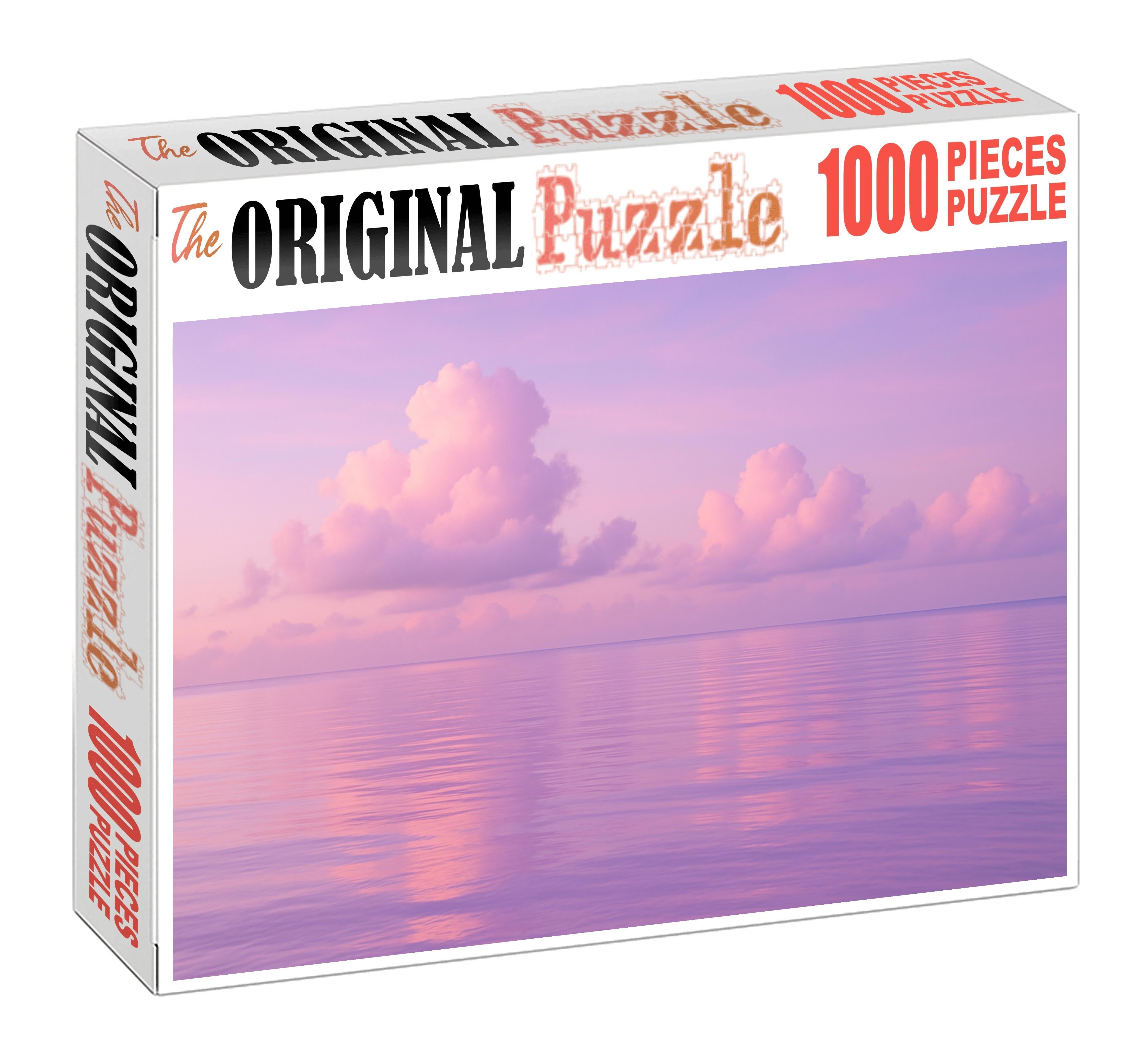 Lavender Horizon Embrace Ethereal Glow Softening The Day Mini Puzzle