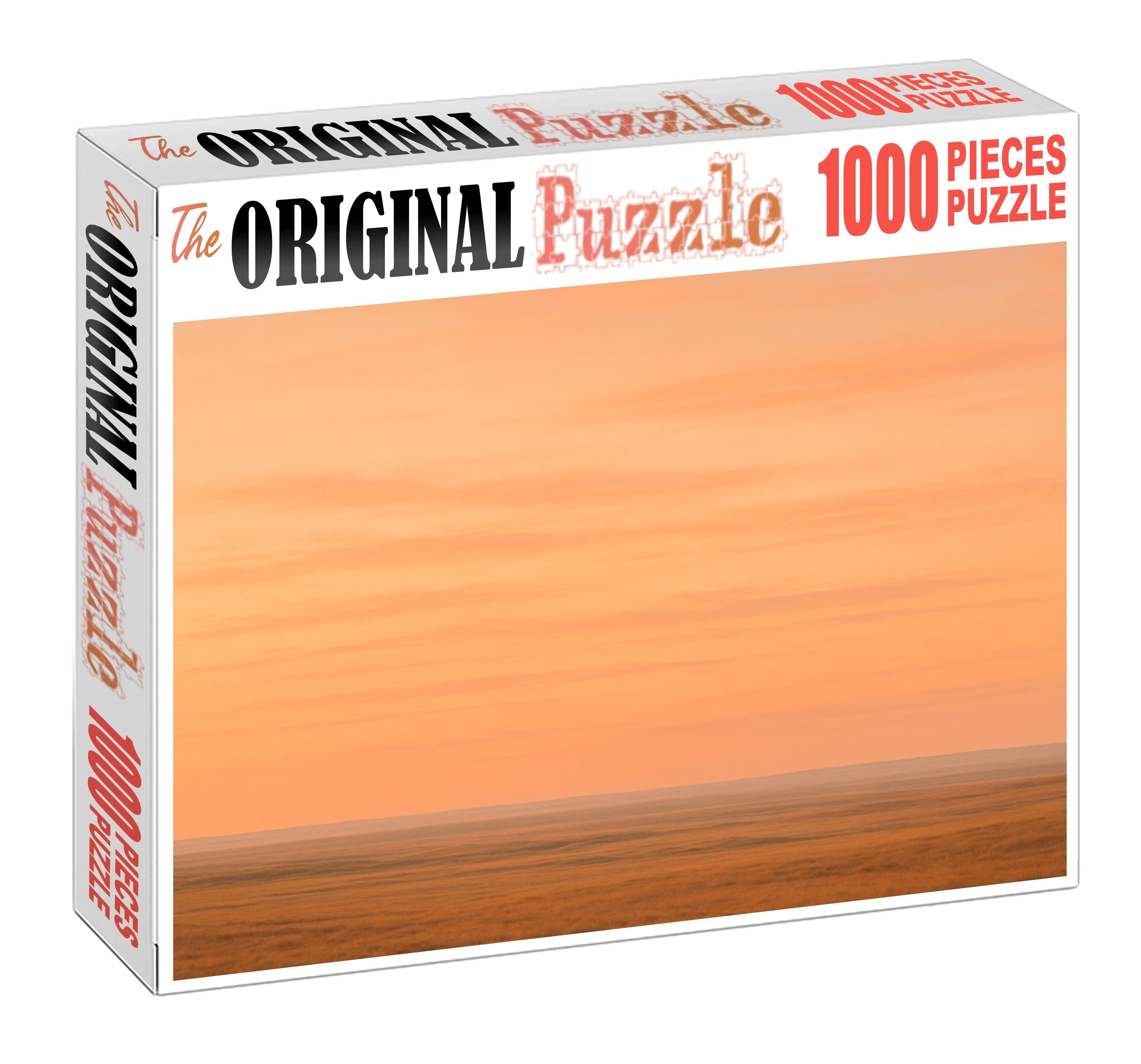 Peachy Cloud Veil 500 Piece Puzzle