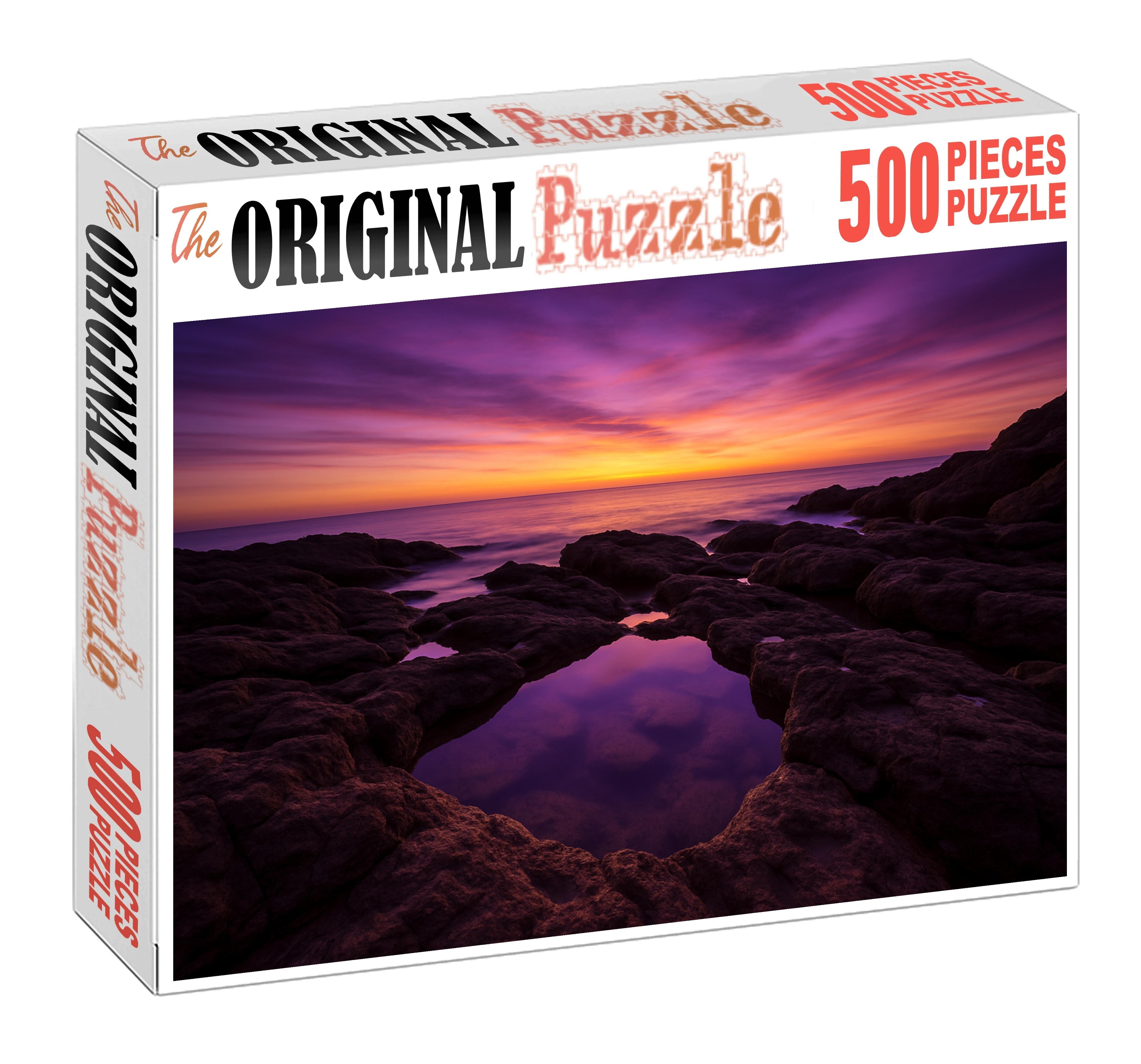 Twilight Rockpoint Shore Puzzle For Adults
