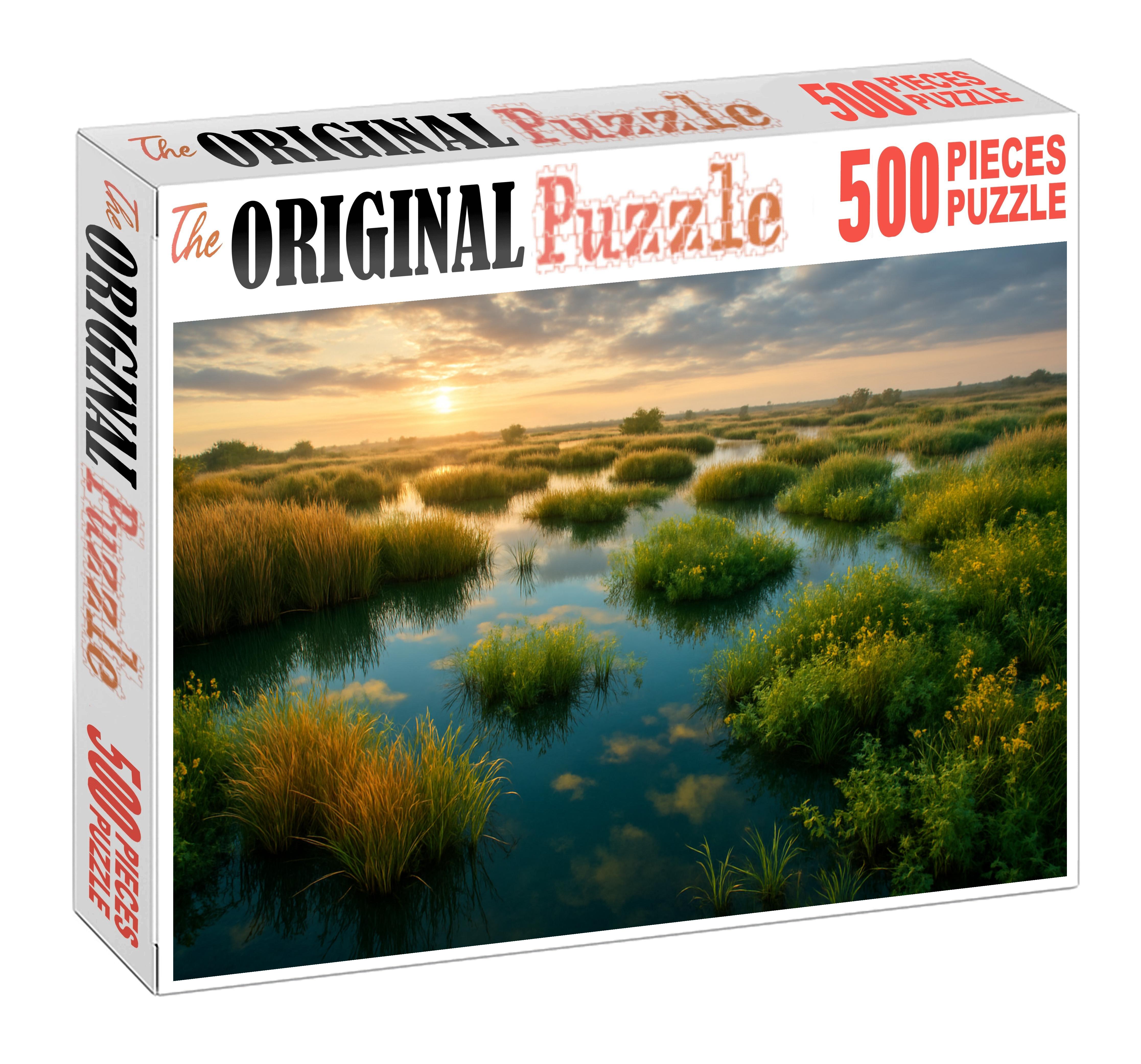 Sapphire Marsh Wetland 200 Piece Puzzle
