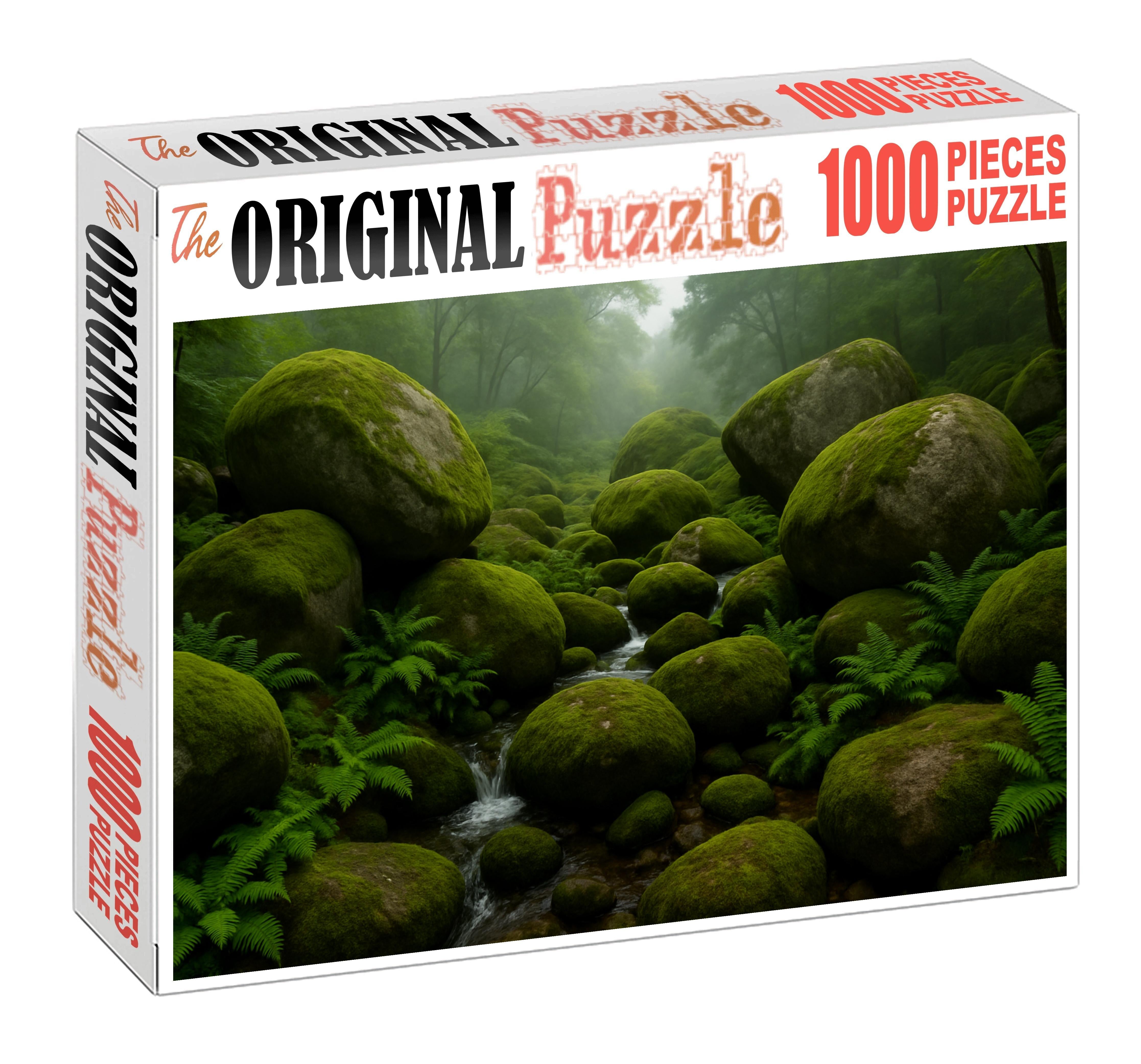 Mossy Boulder Valley 500 Piece Puzzle