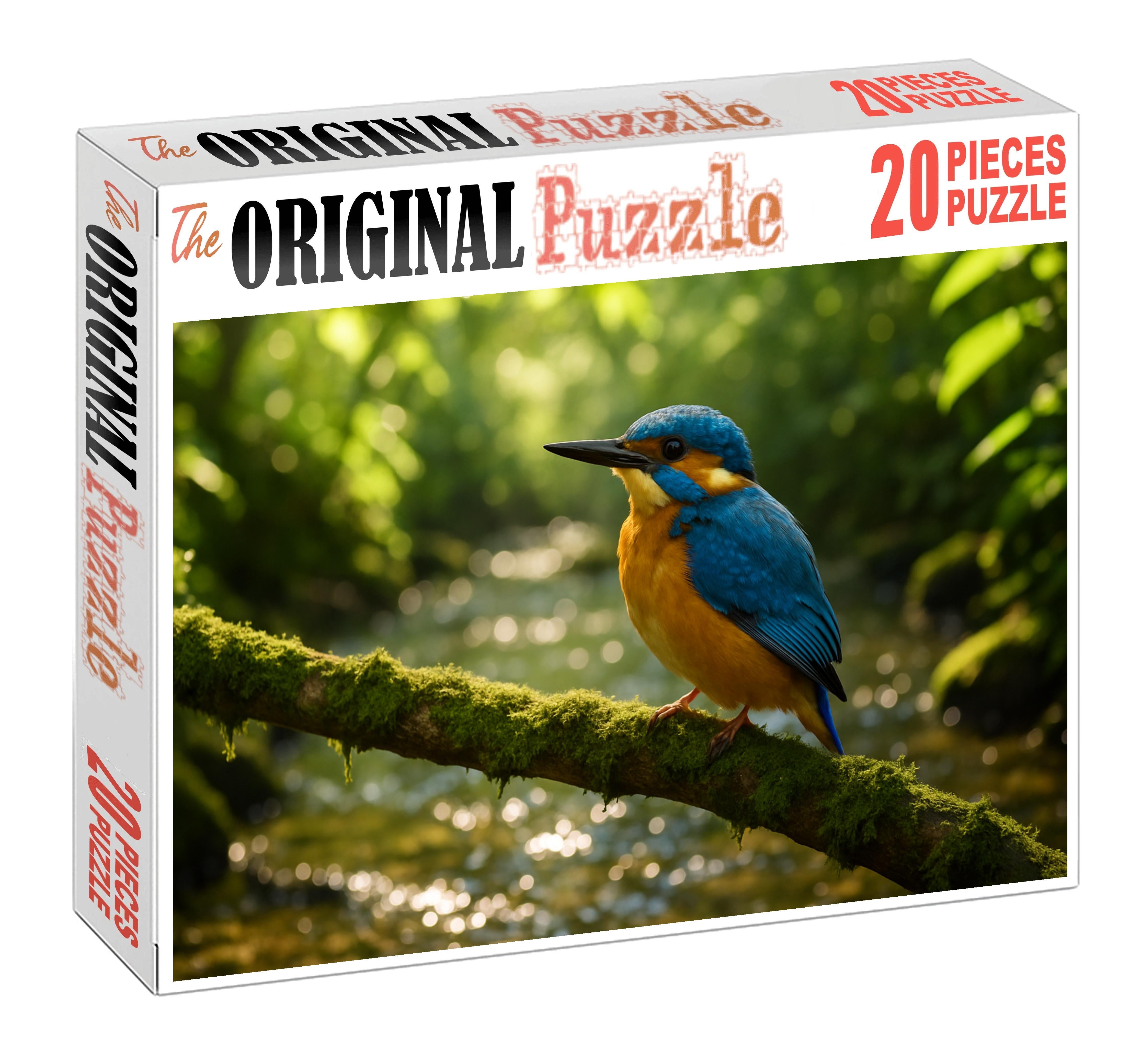 Azure Kingfisher Jewel Of The Rippling Waters Easy Puzzles