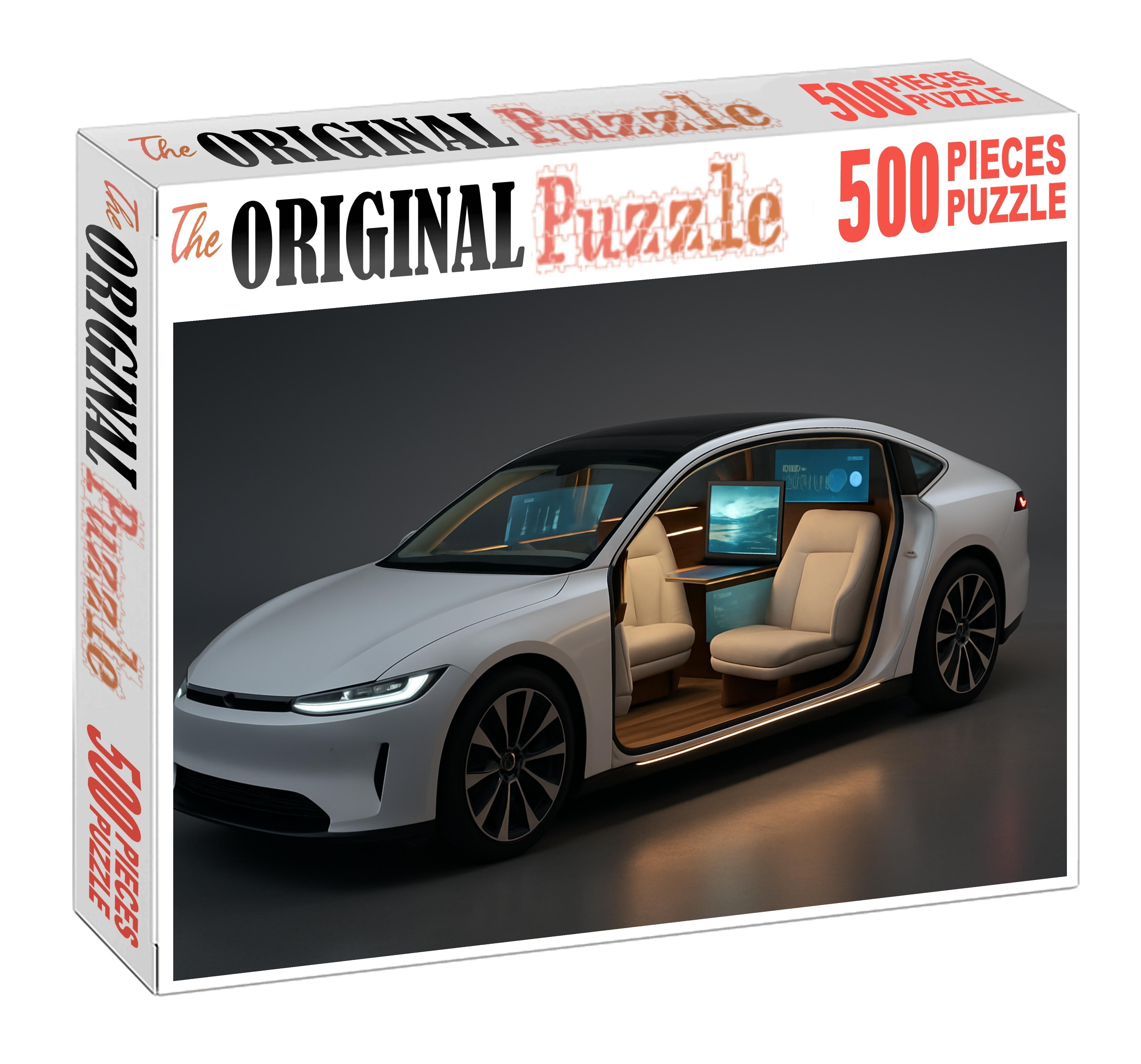 Nova Silhouette Concept Autonomous Luxury Vision Premium Puzzle Pieces