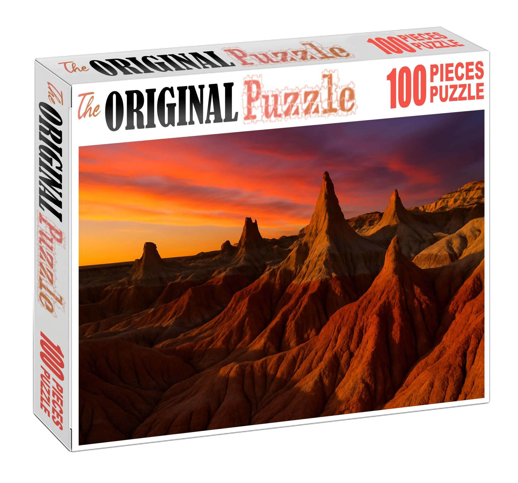 Sunset Ridge Badlands Puzzle Collection