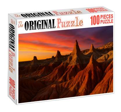 Sunset Ridge Badlands Puzzle Collection