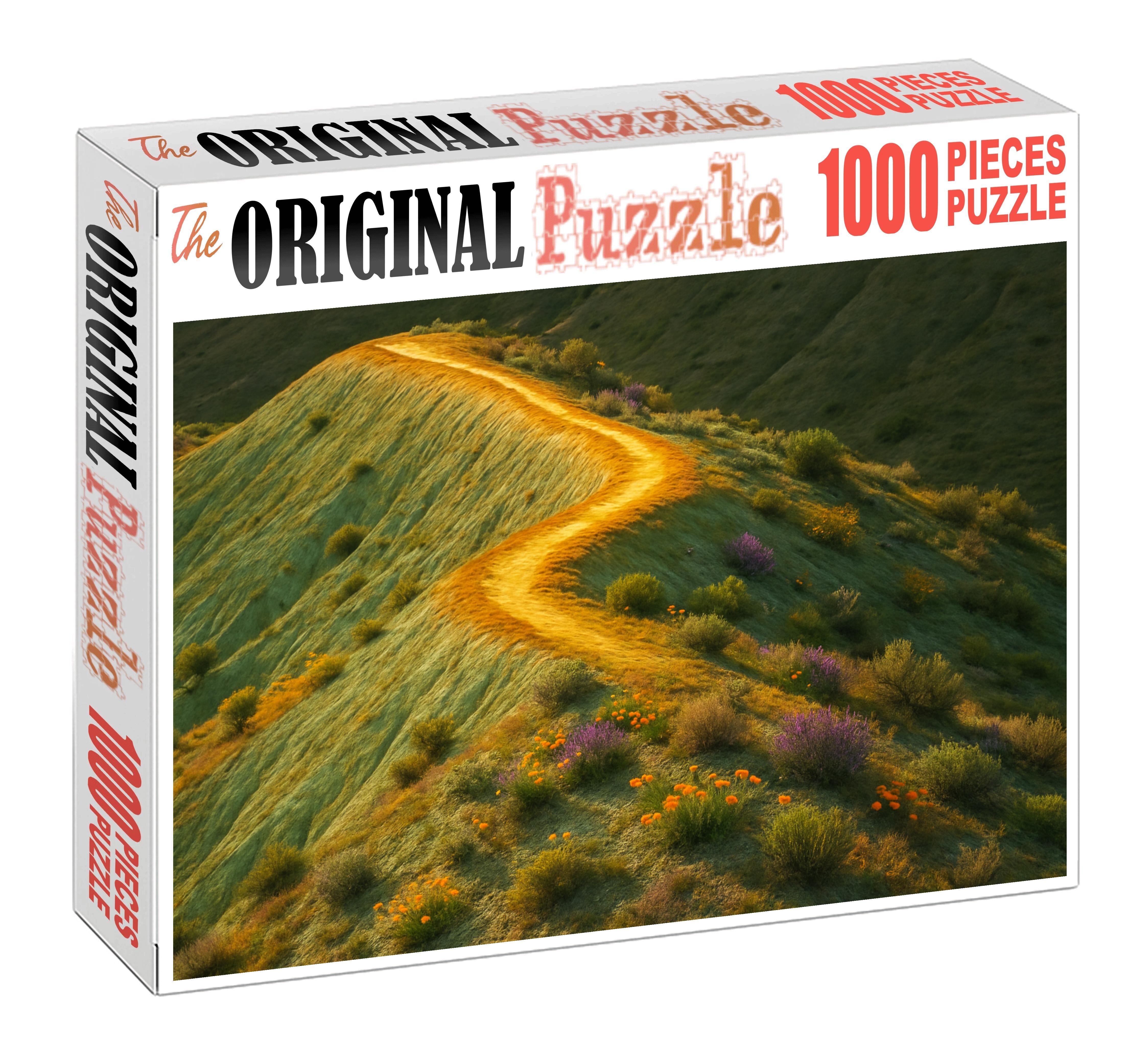 Golden Serpentine Ridge Puzzle Challenge